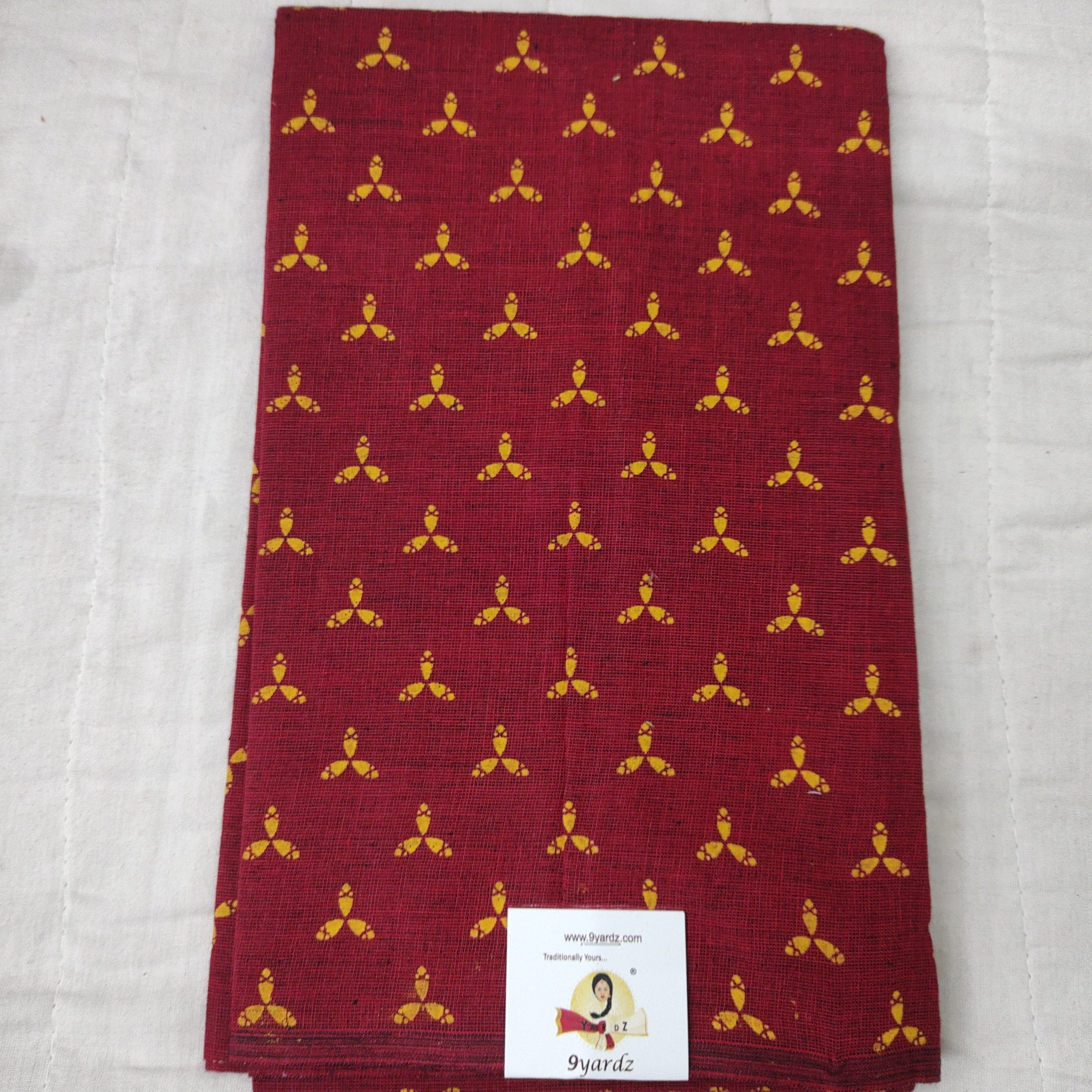 printed cotton blouse bits