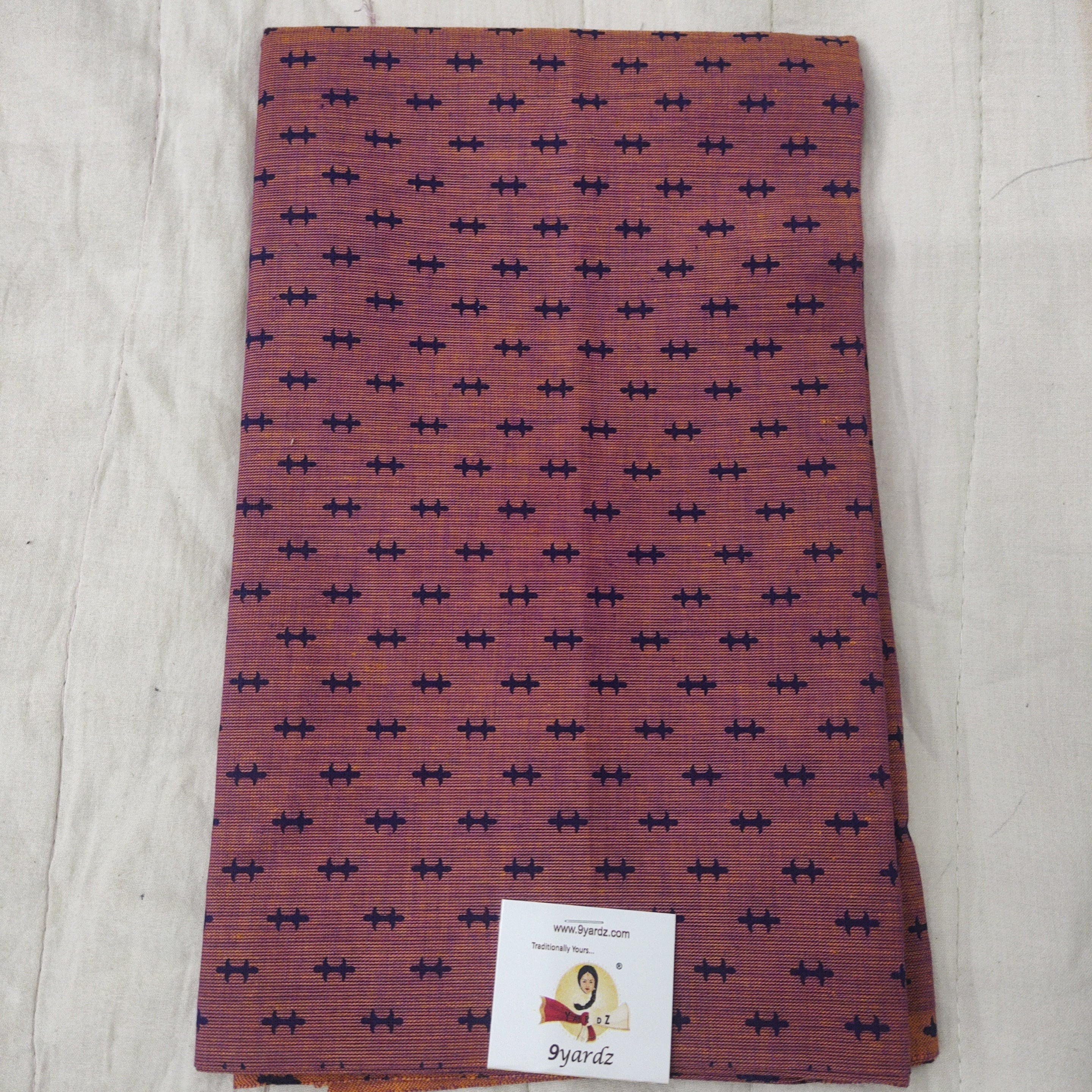 printed cotton blouse bits