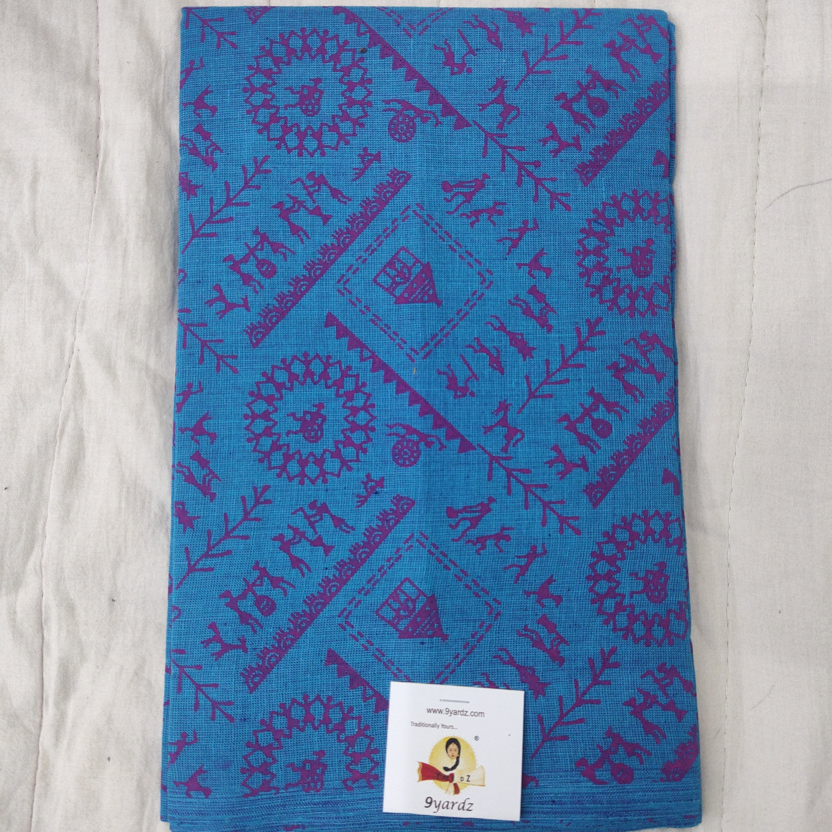 printed cotton blouse bits