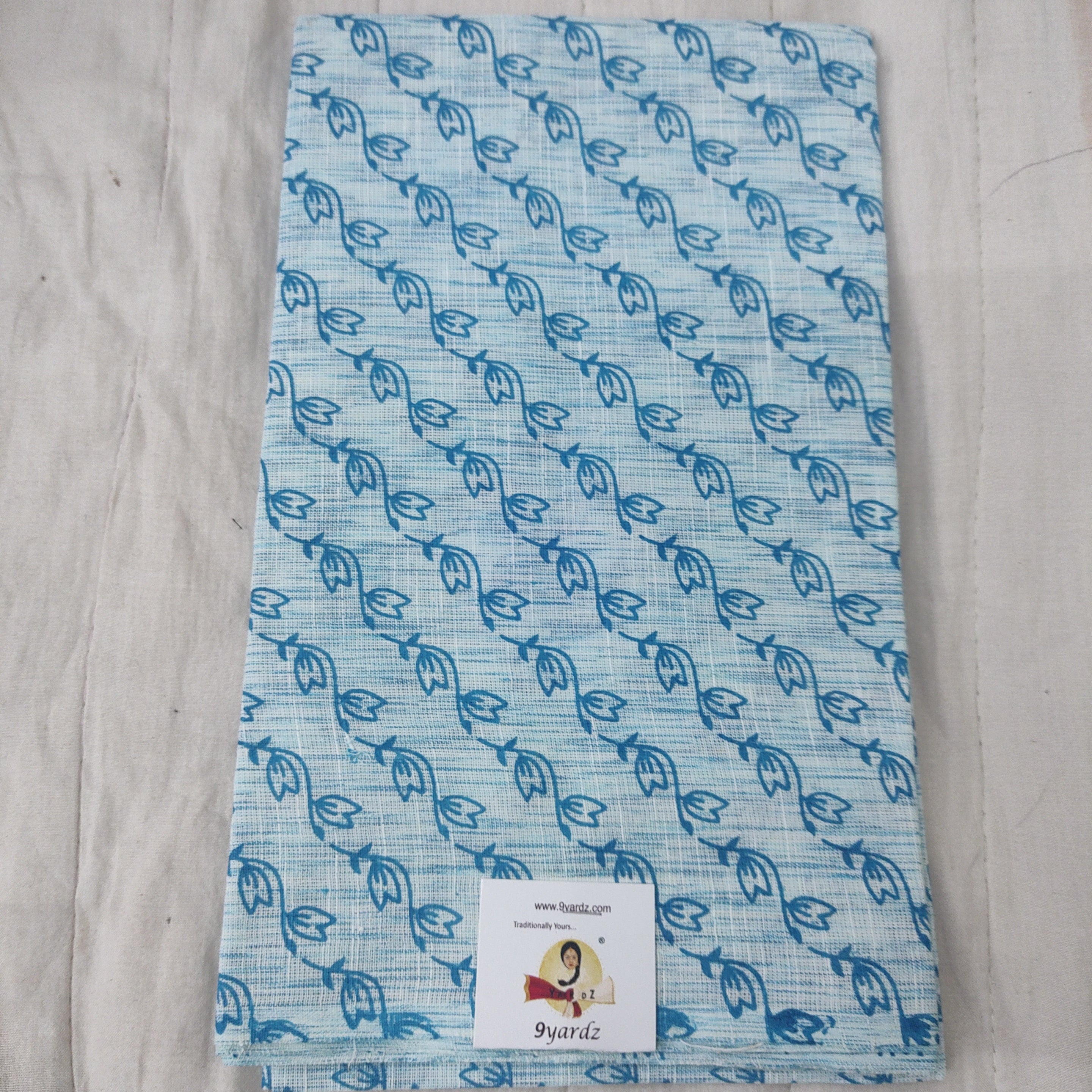 printed cotton blouse bits