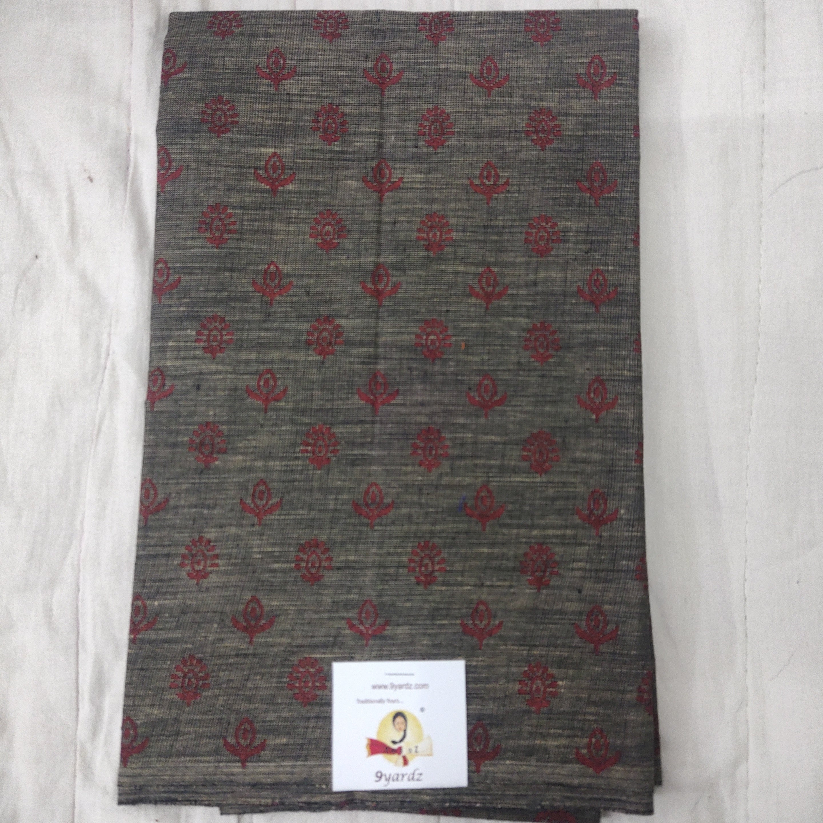 printed cotton blouse bits