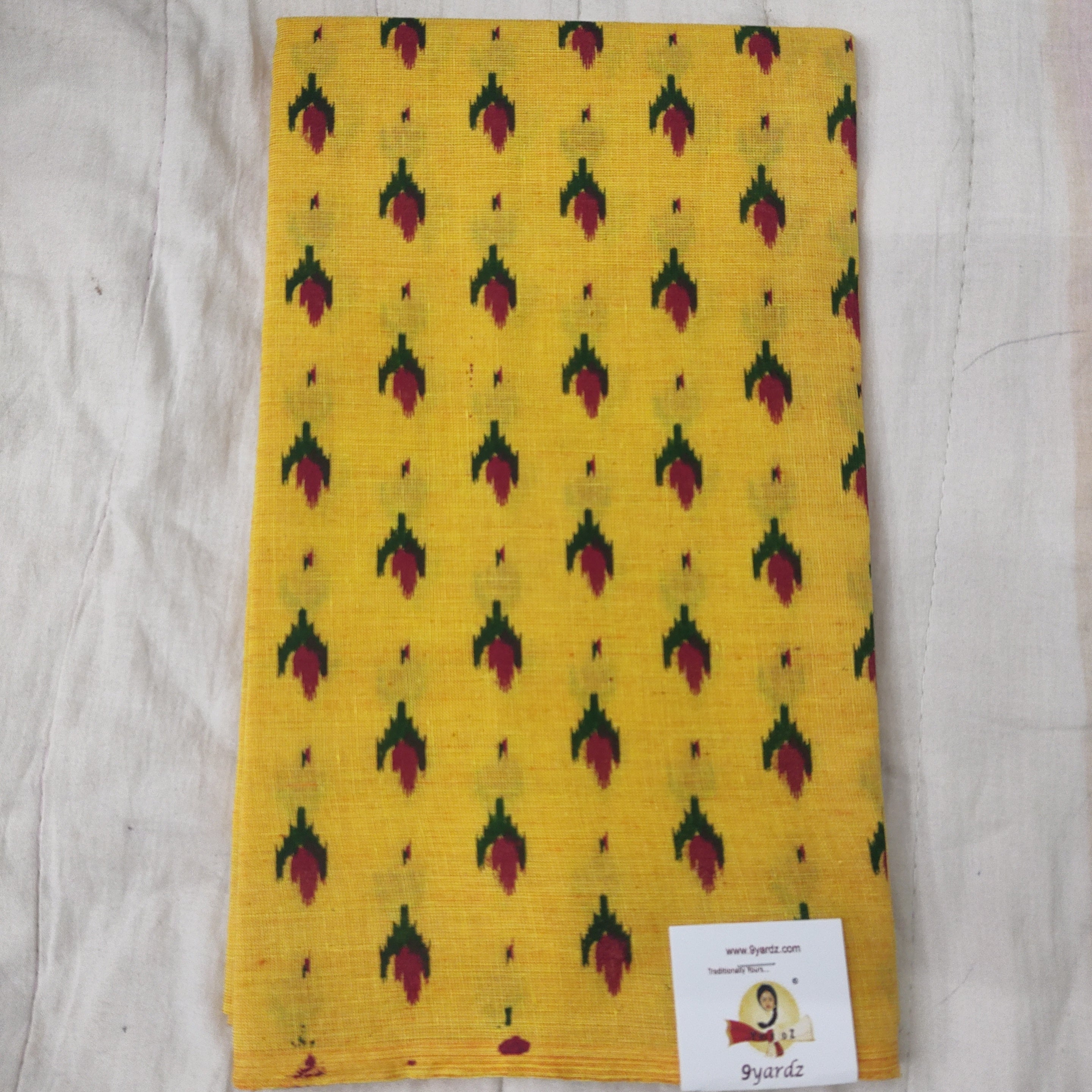 printed cotton blouse bits