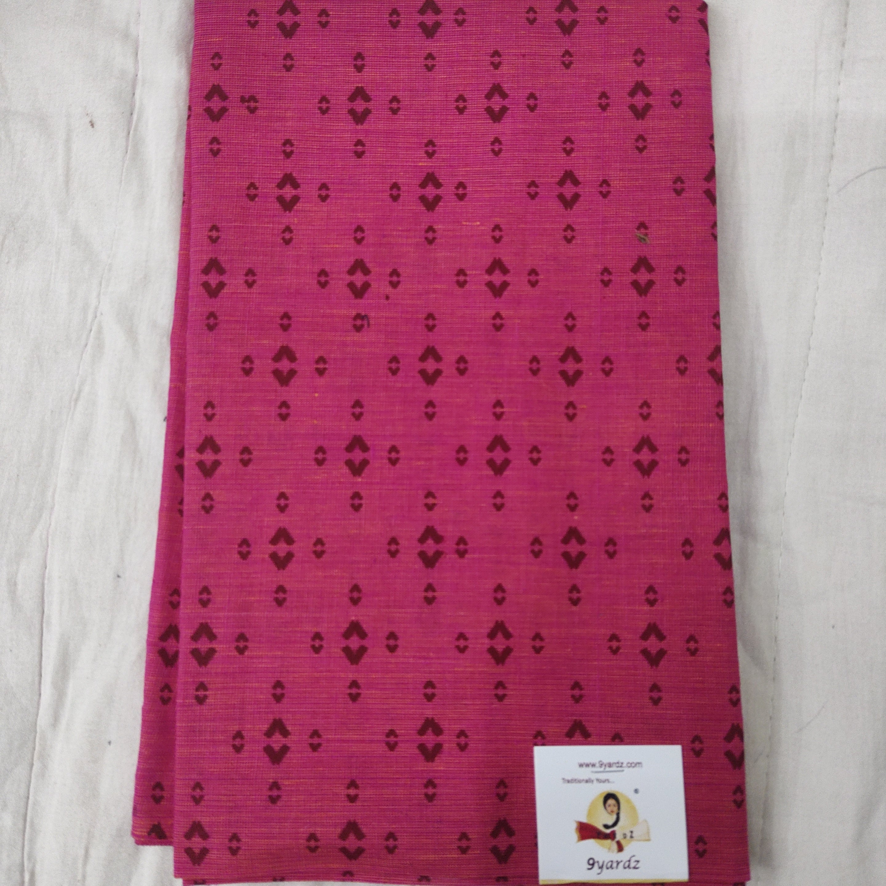 printed cotton blouse bits