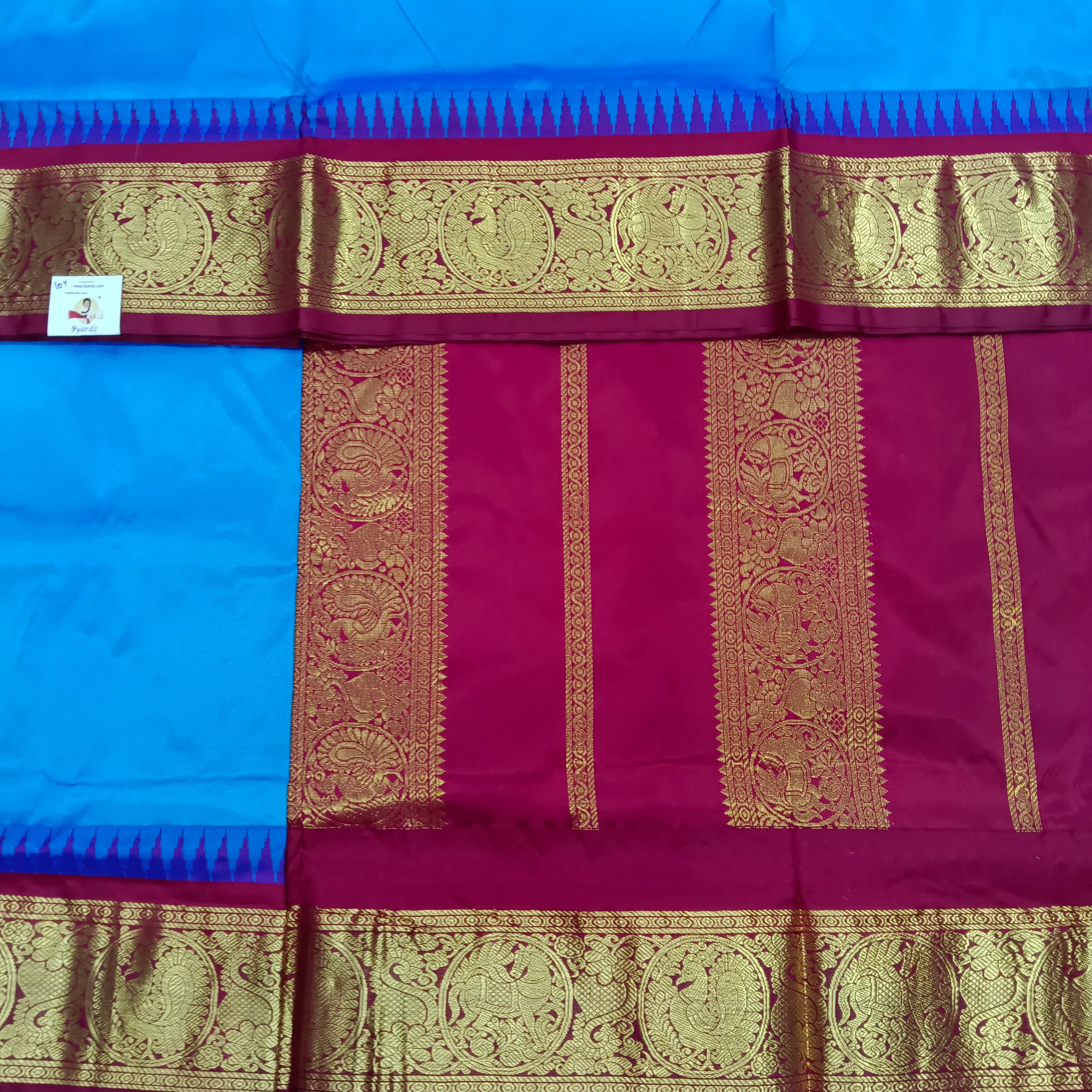 Pure silk 10yardz  saree
