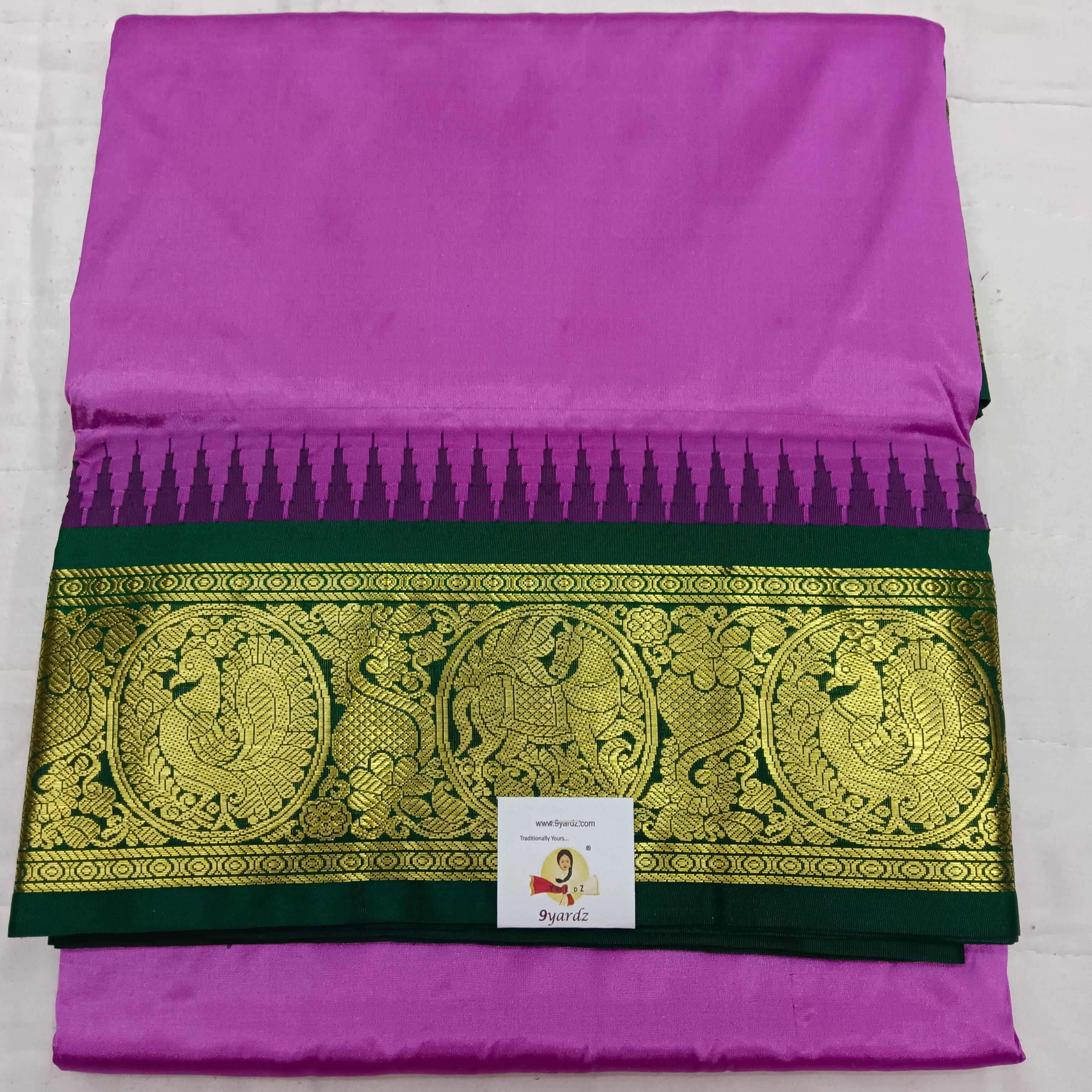 Pure silk 10yardz  saree