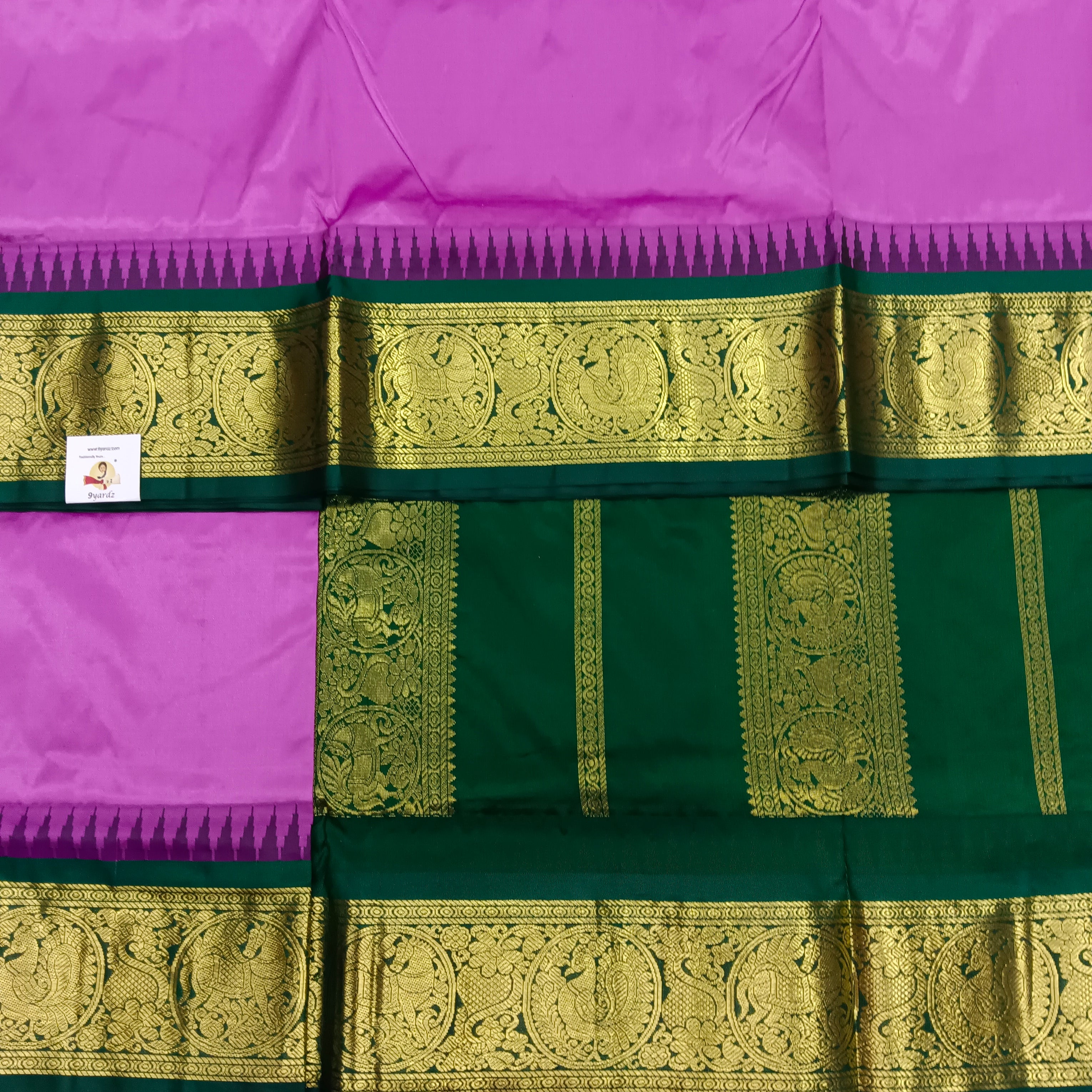 Pure silk 10yardz  saree