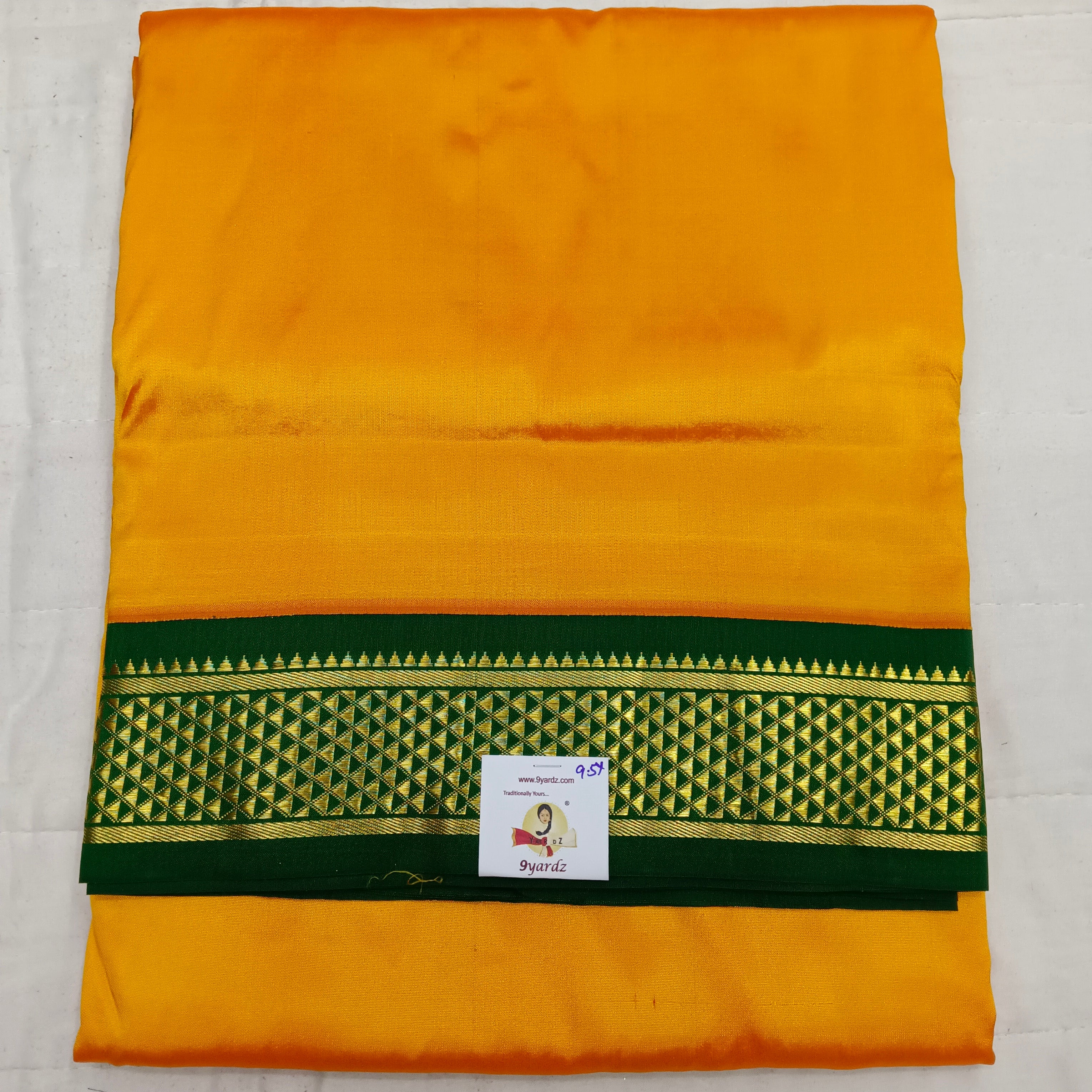 Pure silk 9.5yardz