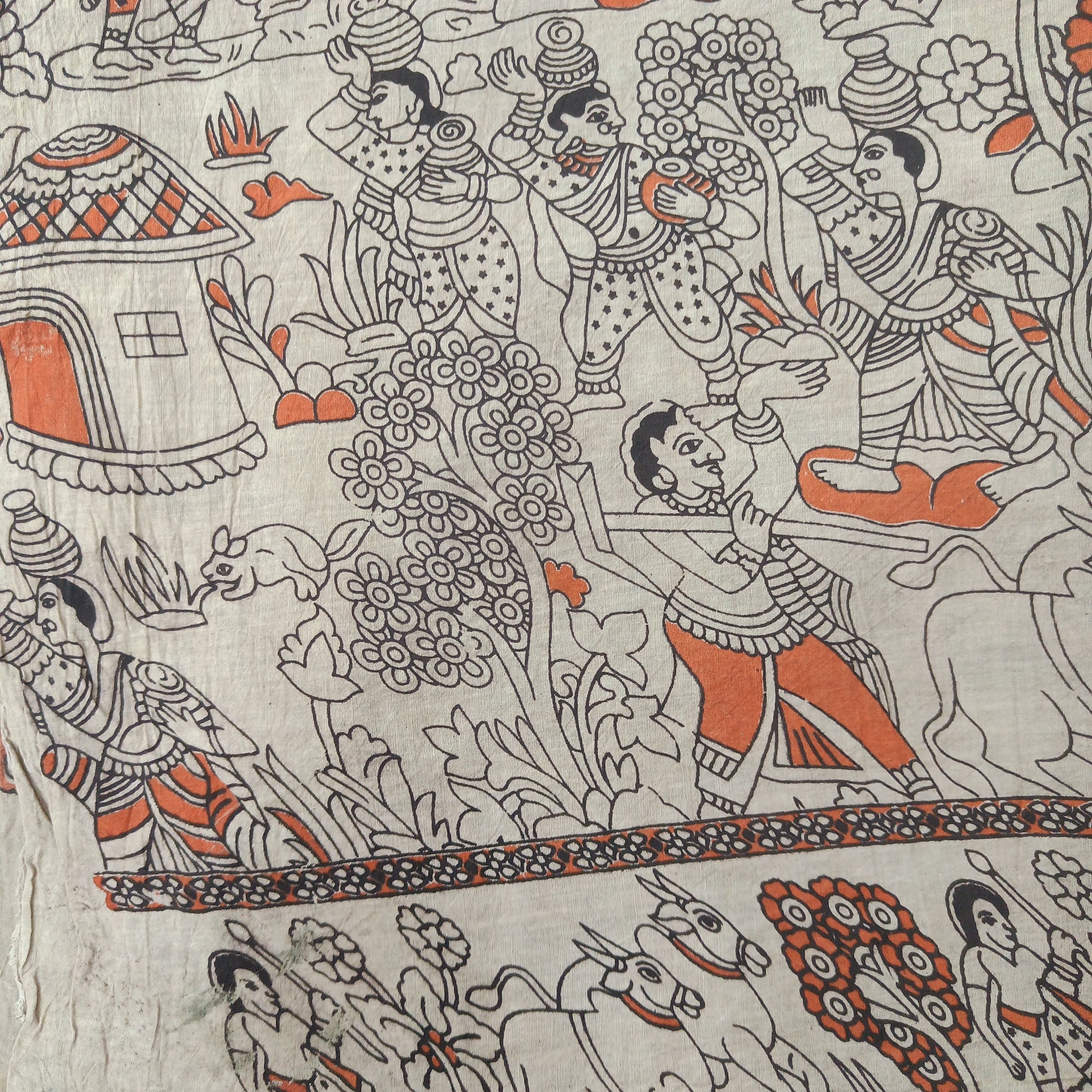 Kalamkari cotton 6yardz