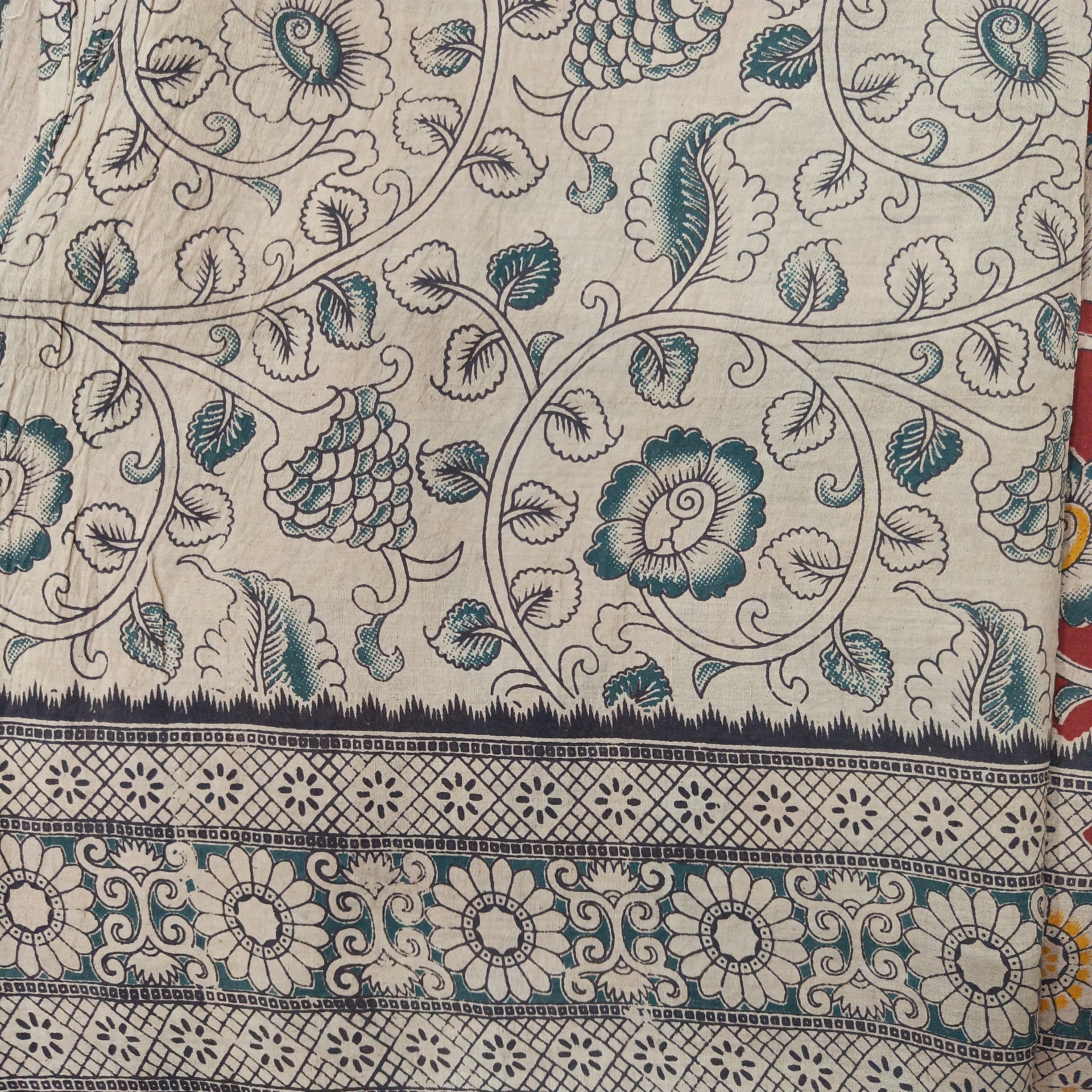 Kalamkari cotton 6yardz