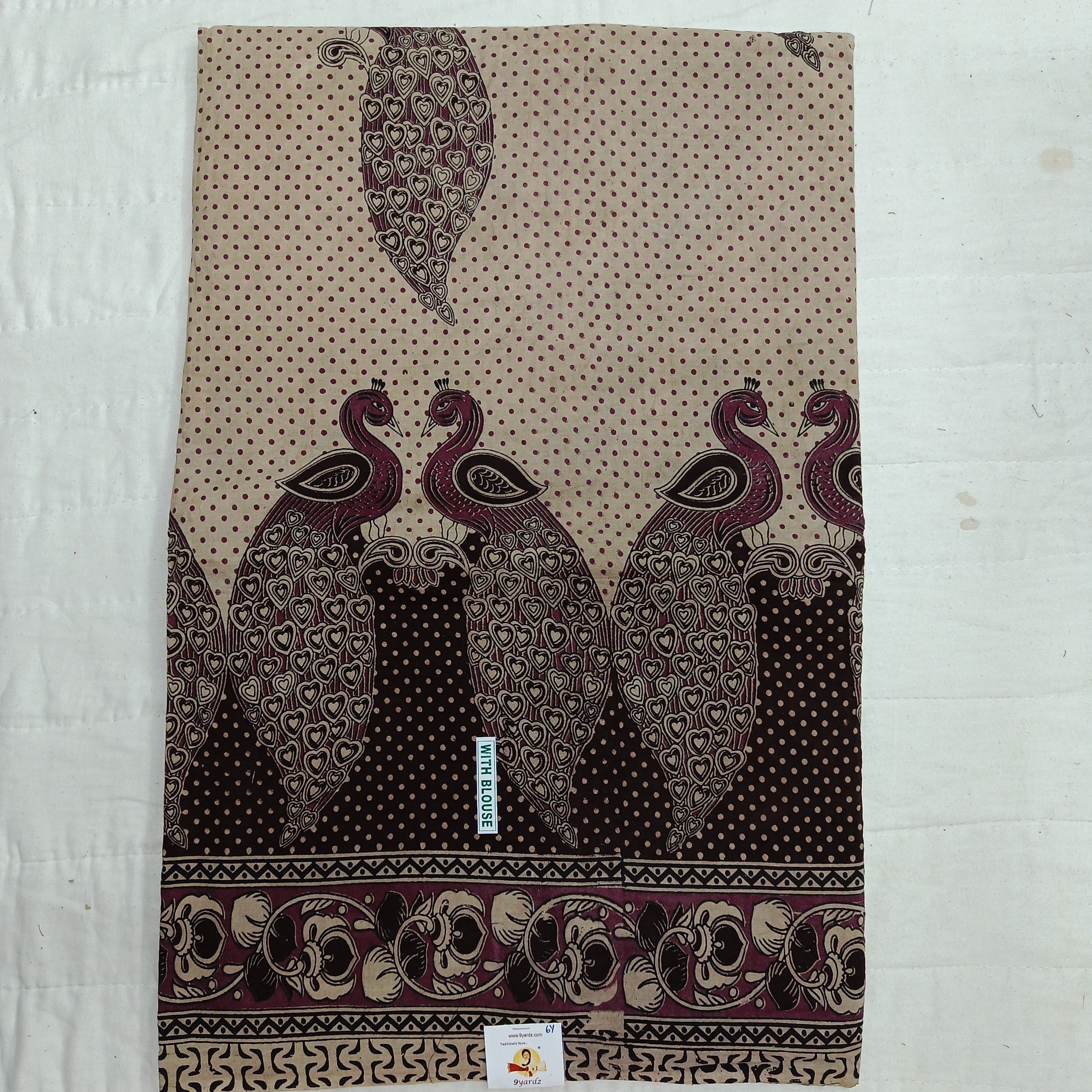 Kalamkari cotton 6yardz