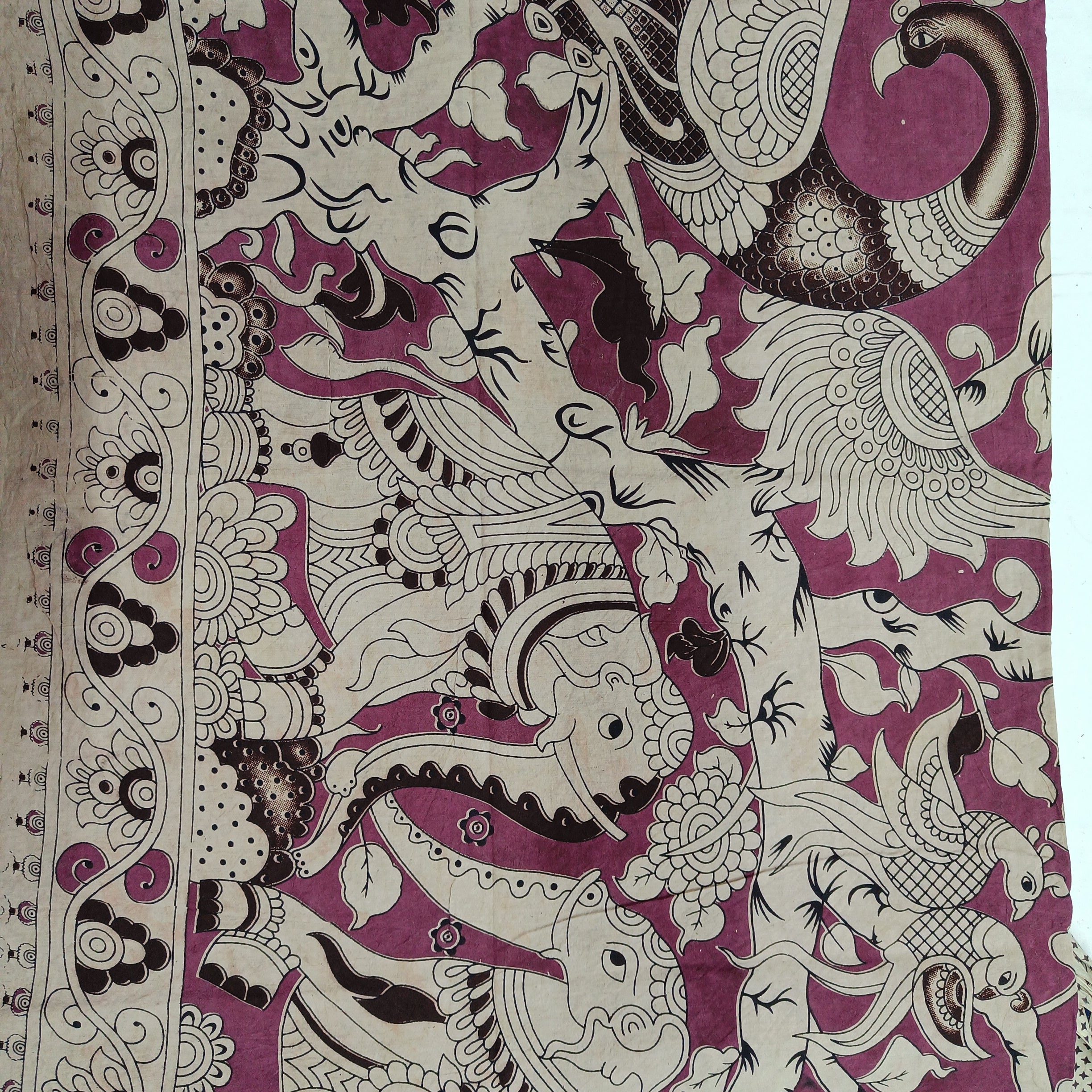 Kalamkari cotton 6yardz