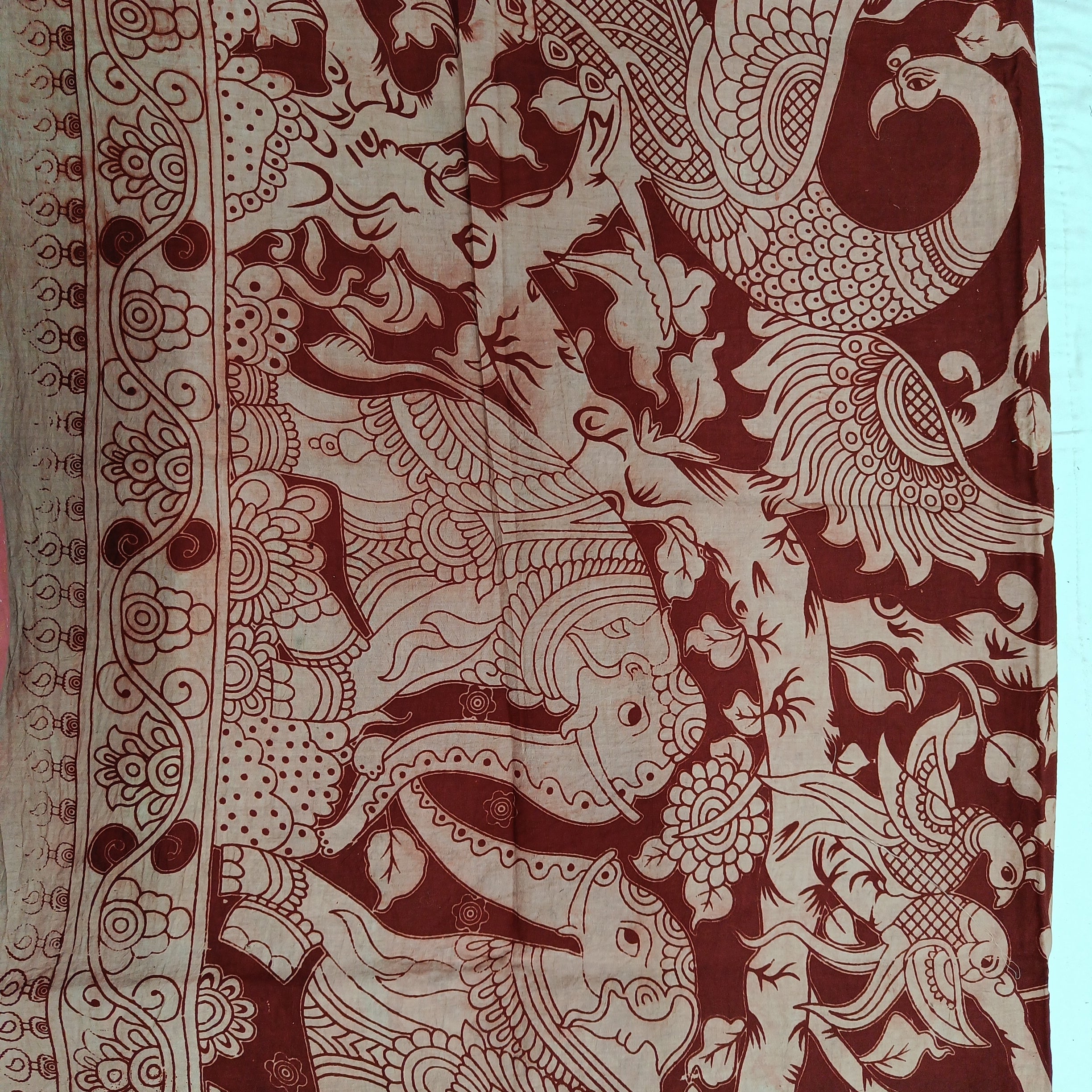 Kalamkari cotton 6yardz