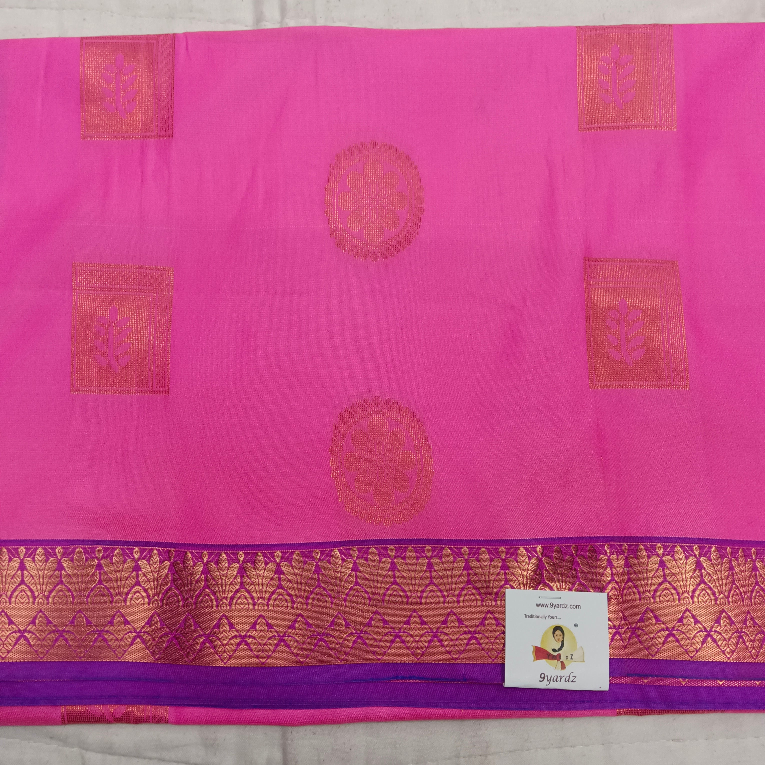 Art silk 6yardz sarees