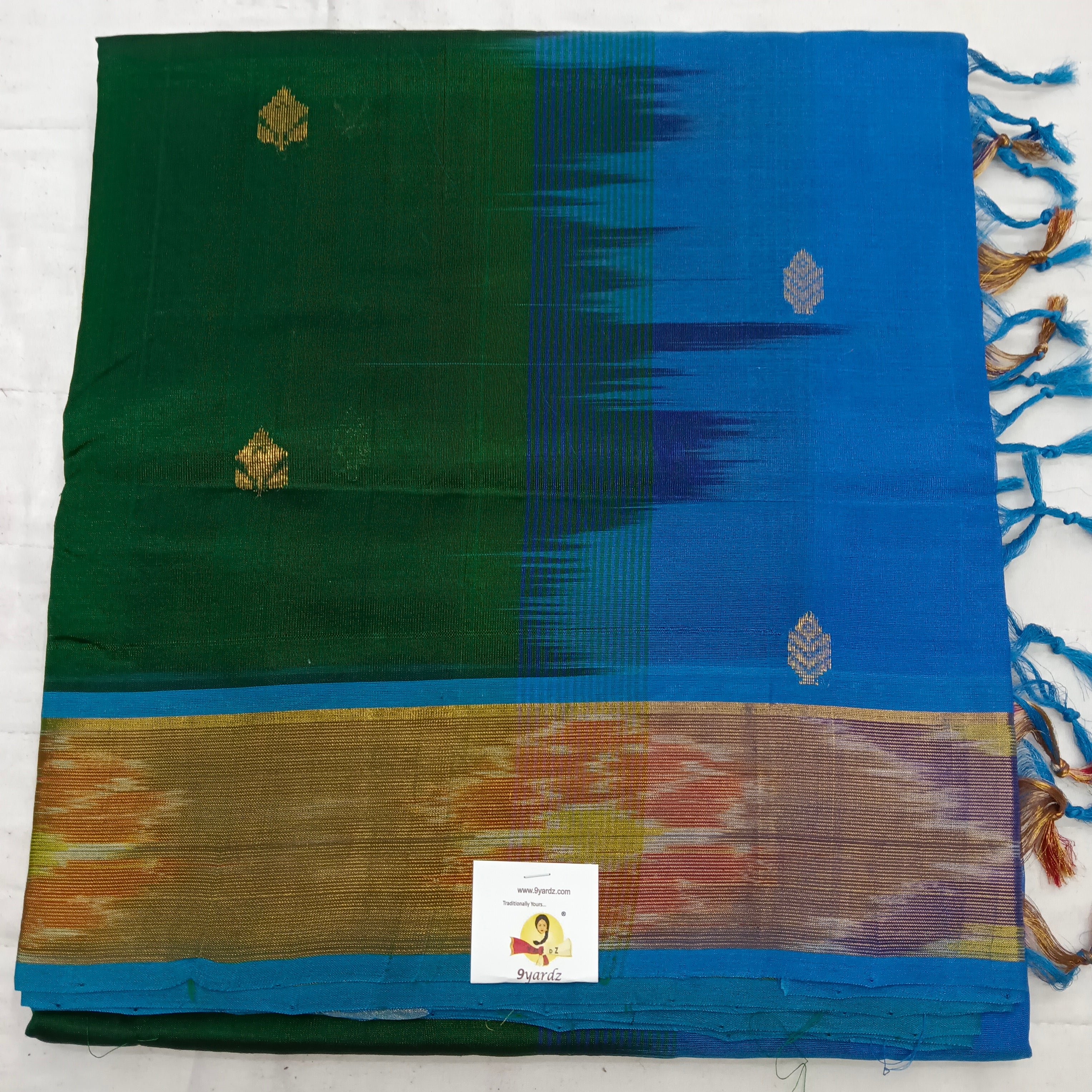 Pure silk cotton 6 yards