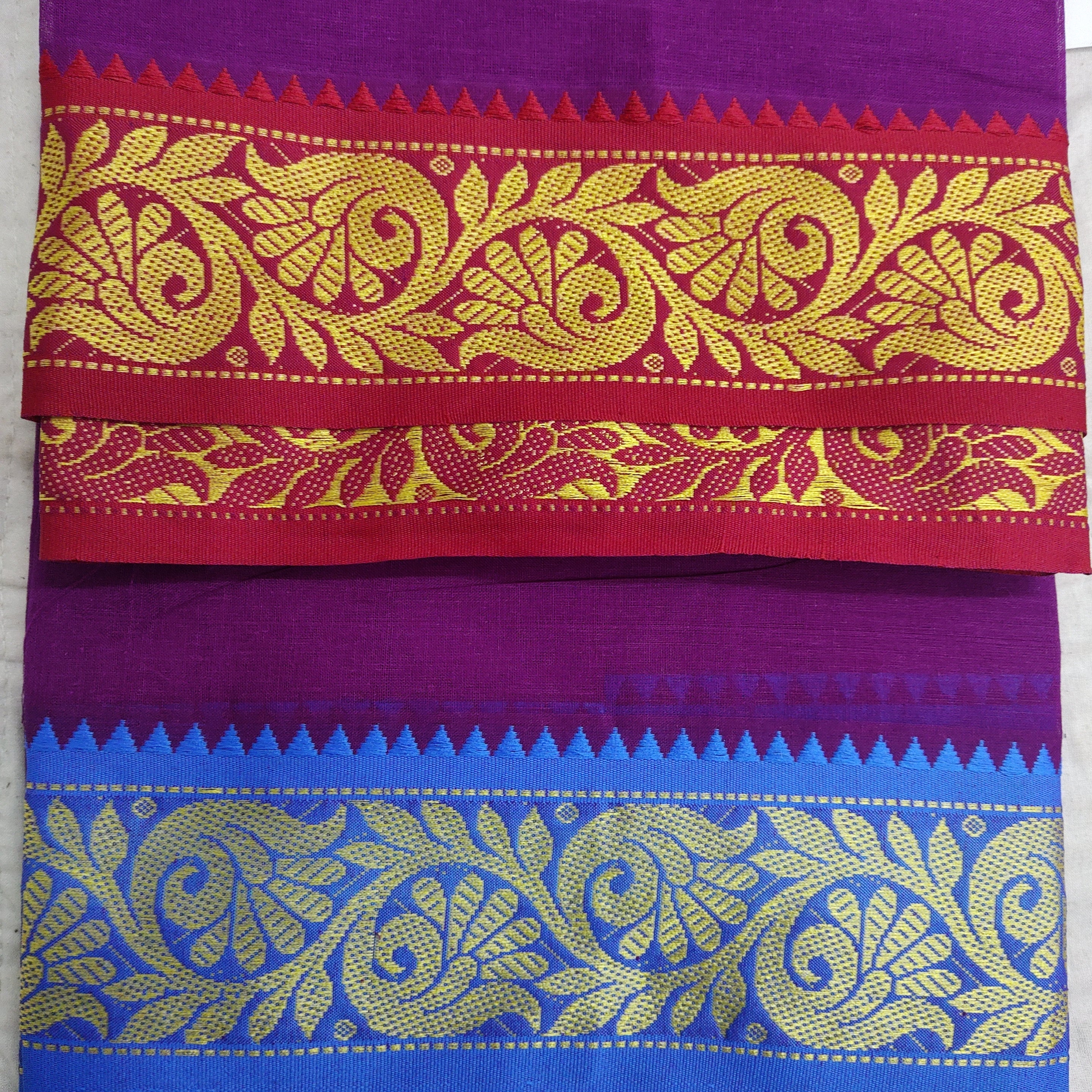 Cotton Colour  Dhothi 9*5