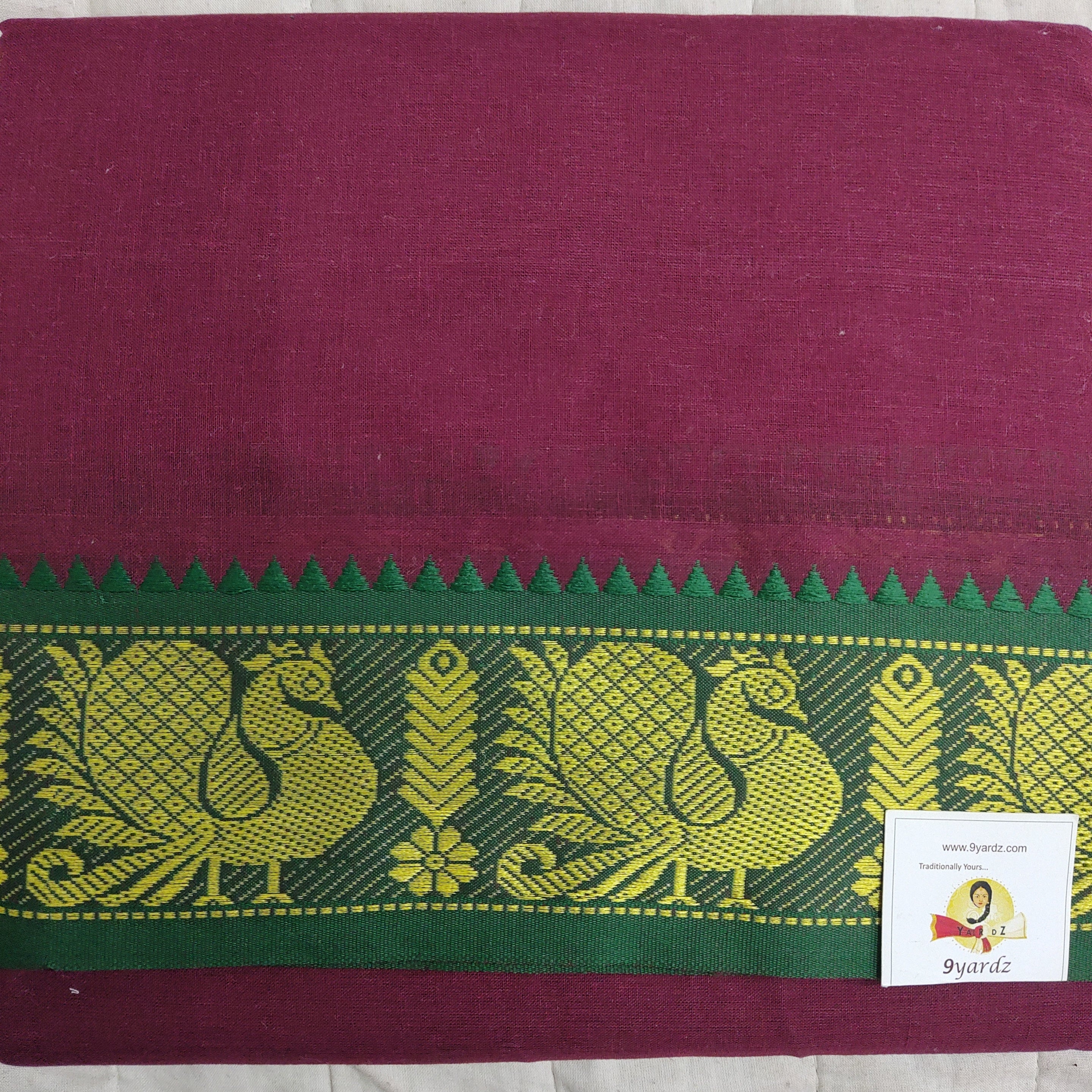 Cotton Colour  Dhothi 9*5