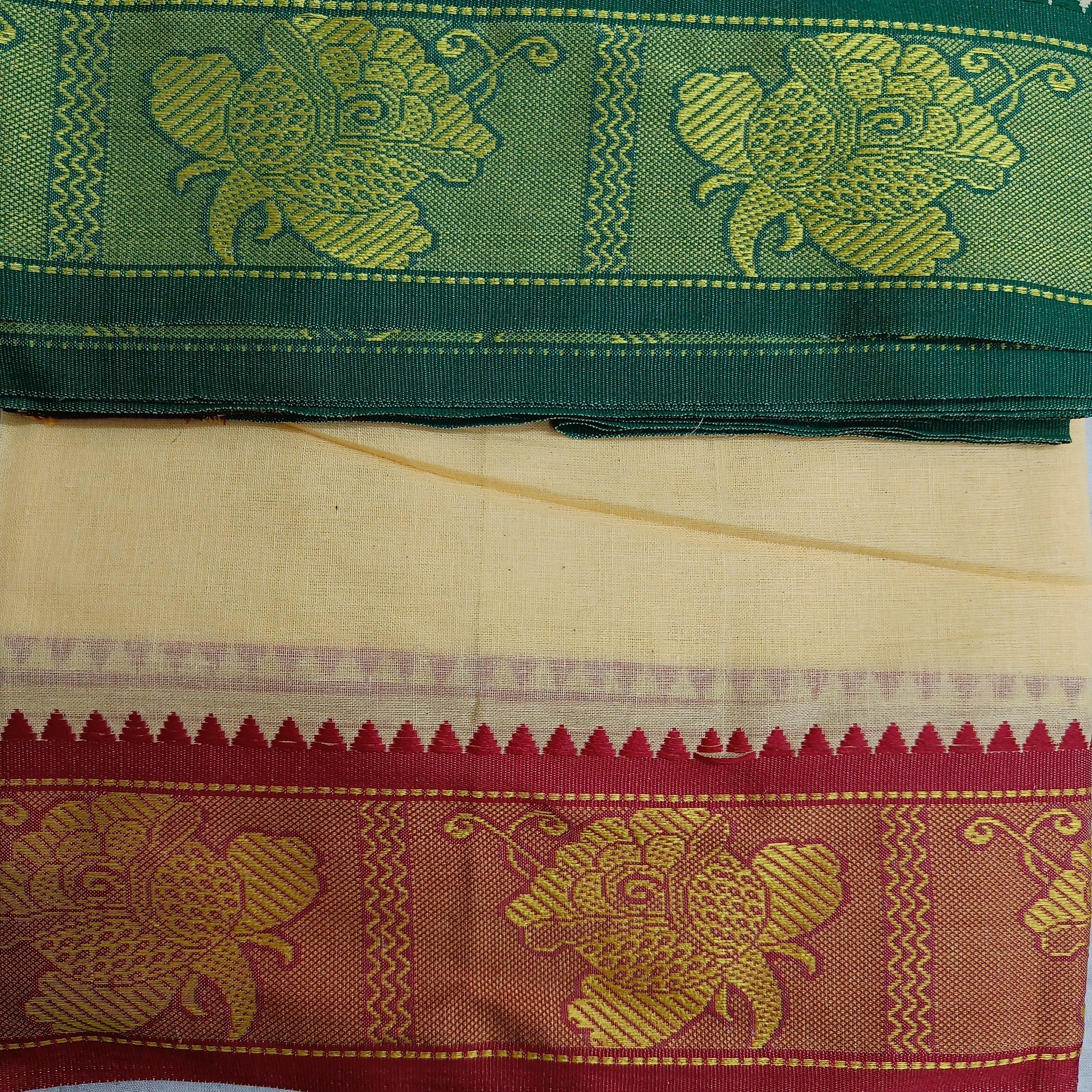 Cotton Colour  Dhothi 9*5