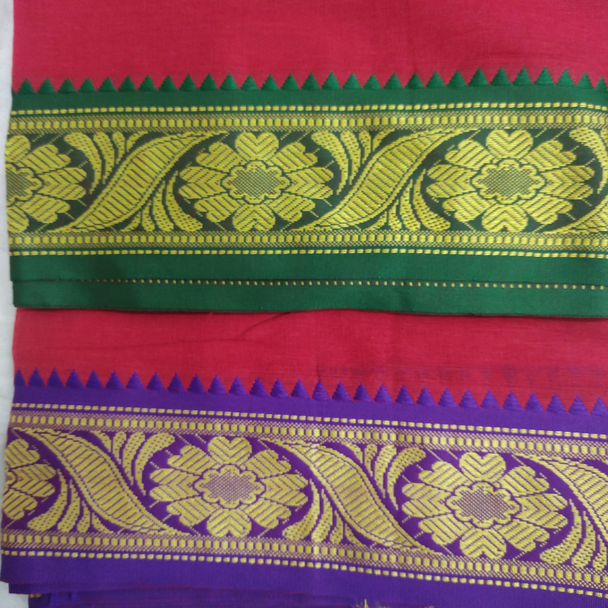 Cotton Colour Dhothi 9*5 – 9yardz