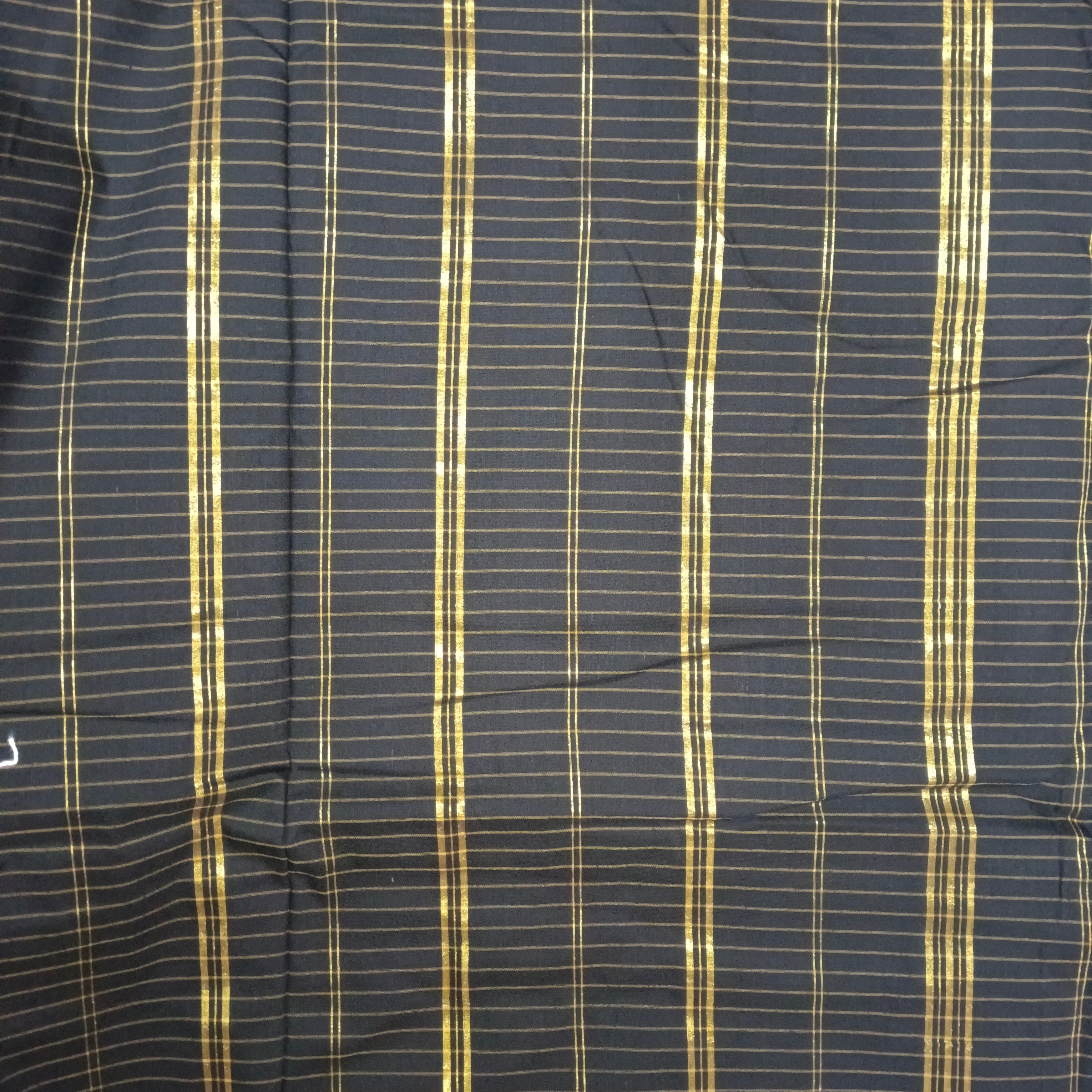 Poly silk 9.5yards madisar checked