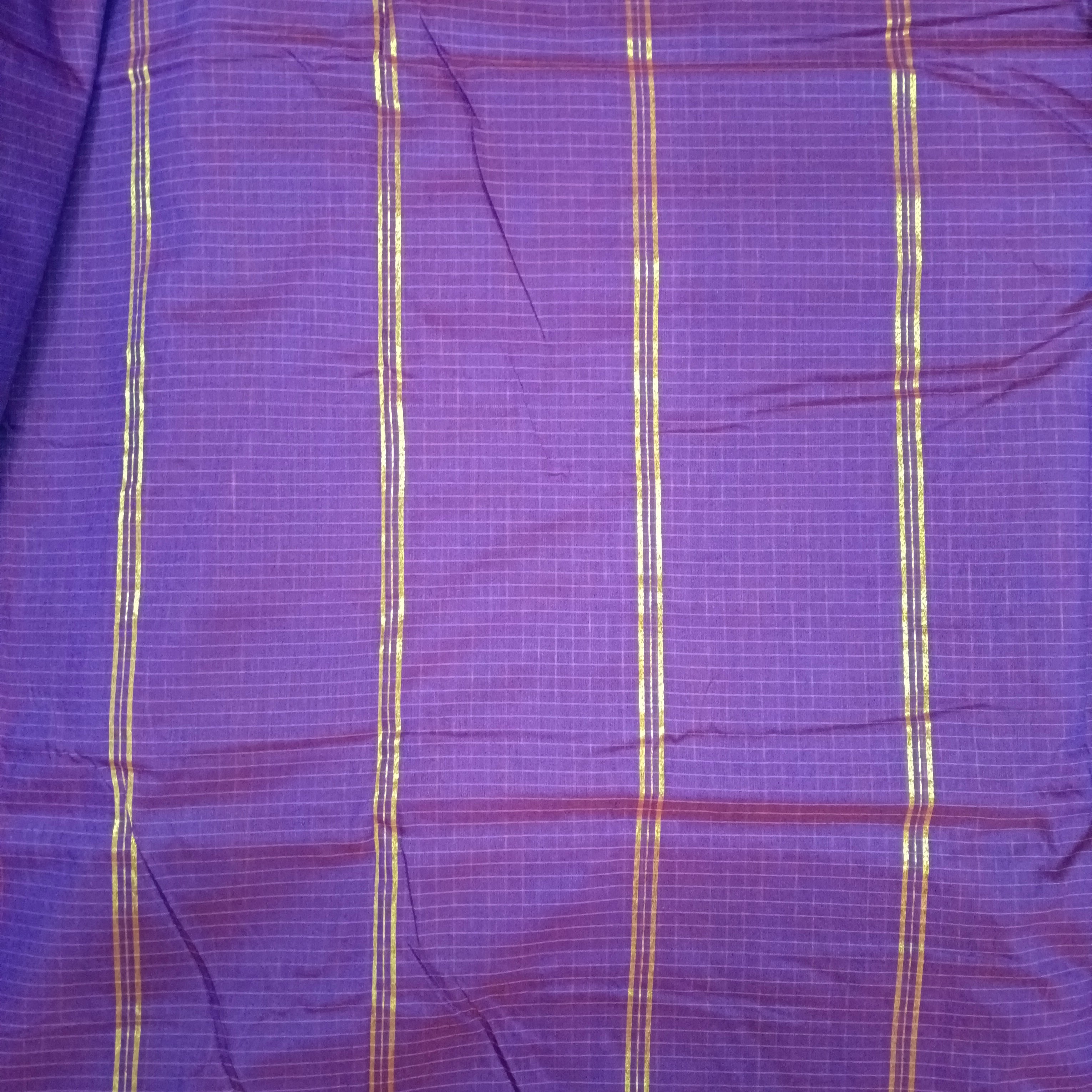 Poly silk 9.5yards madisar checked
