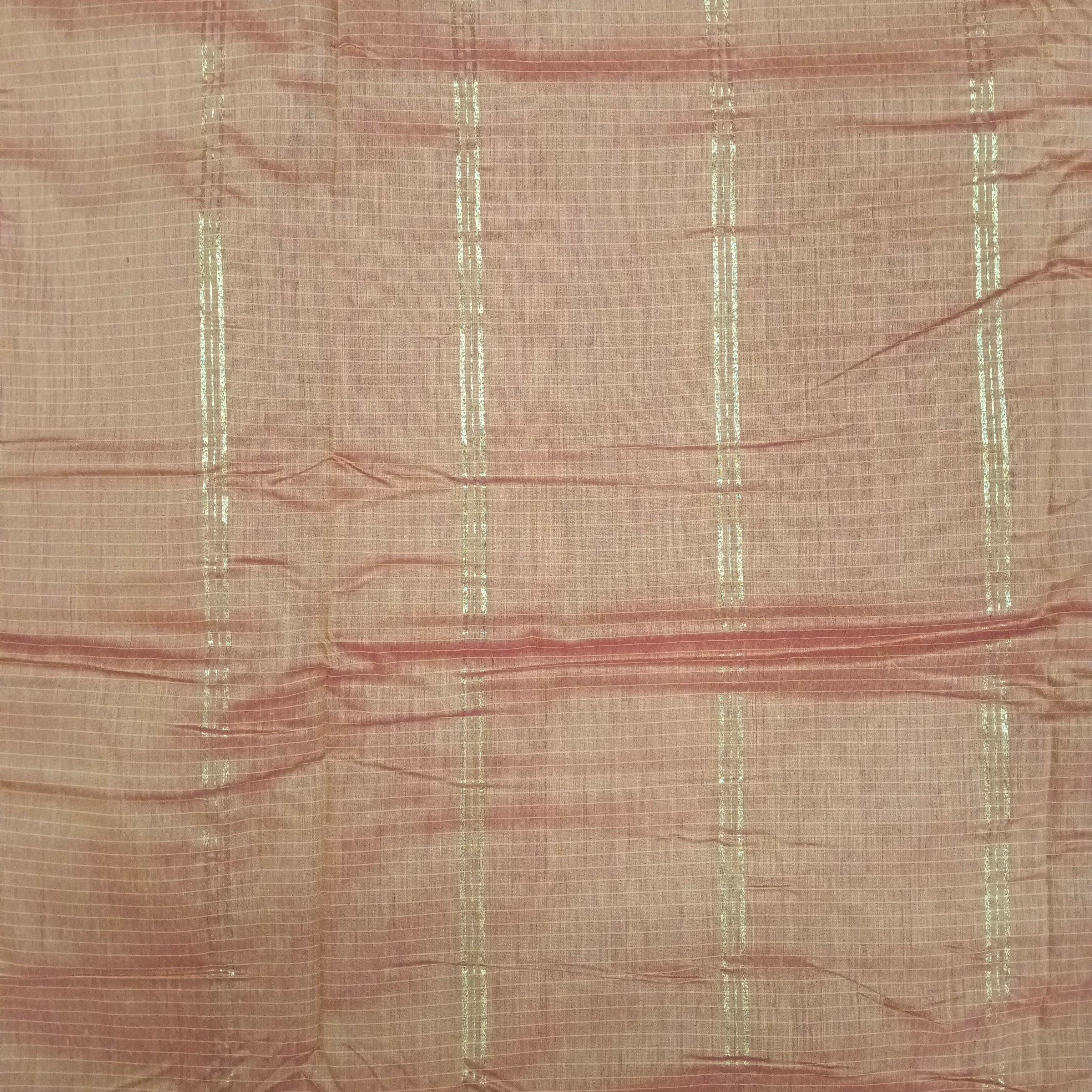 Poly silk 9.5yards madisar checked