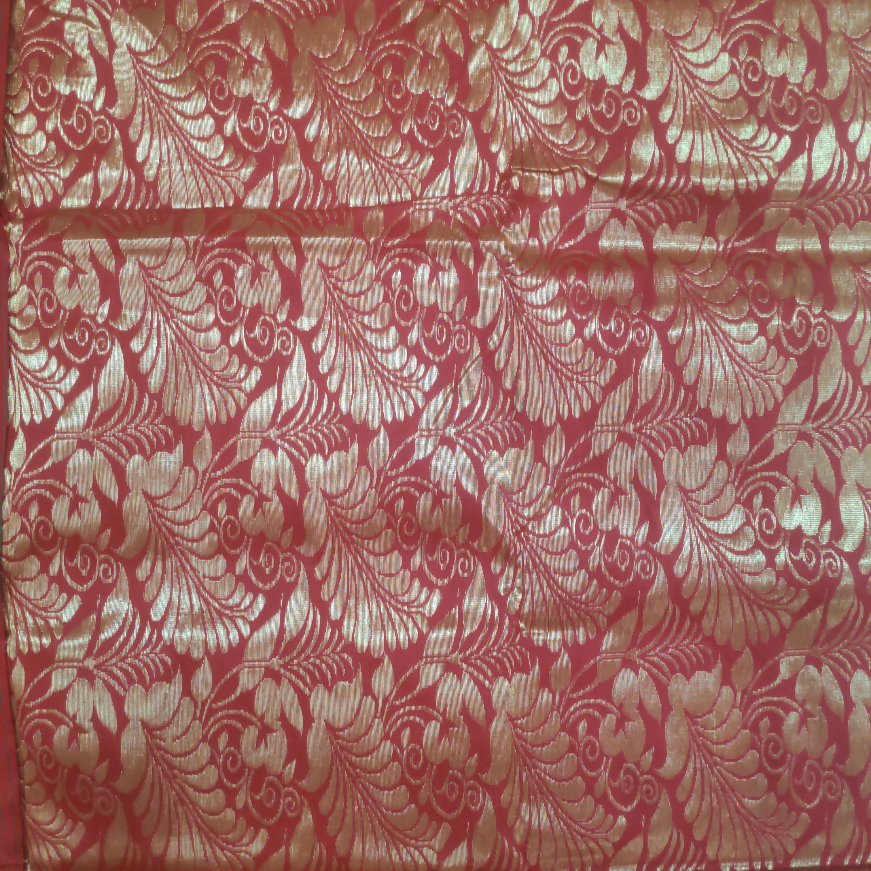 Poly silk 9.5yards madisar checked