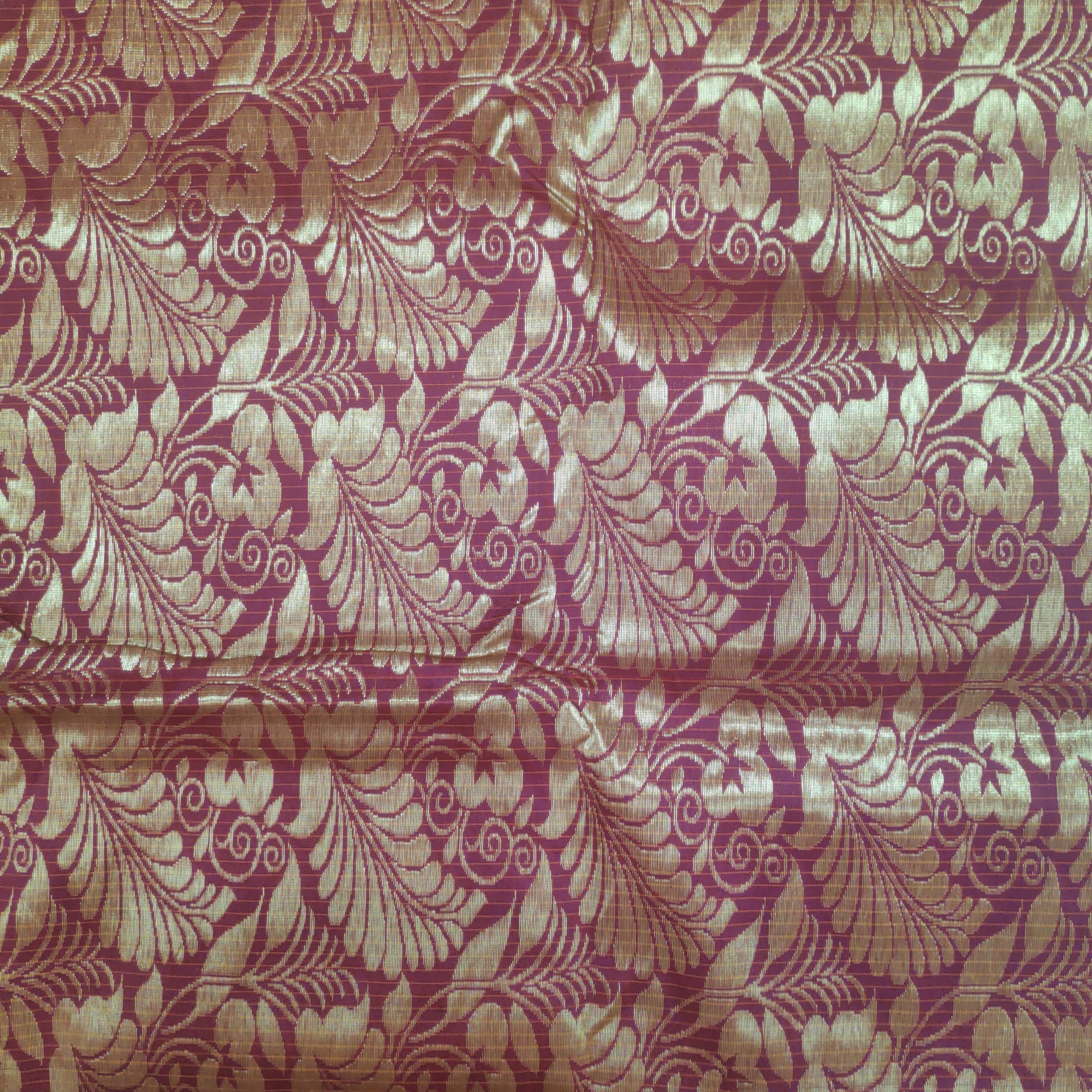 Poly silk 9.5yards madisar checked