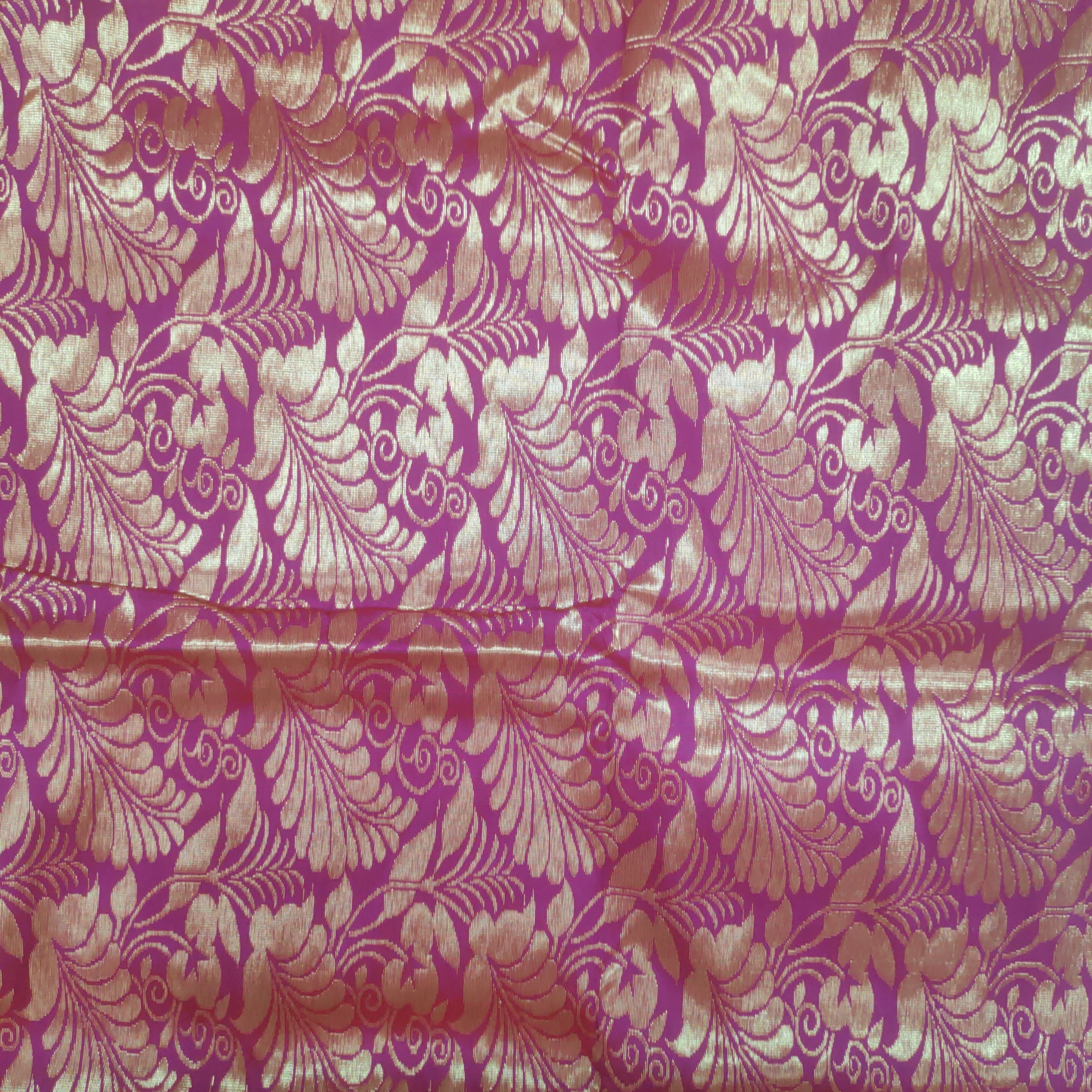 Poly silk 9.5yards madisar checked