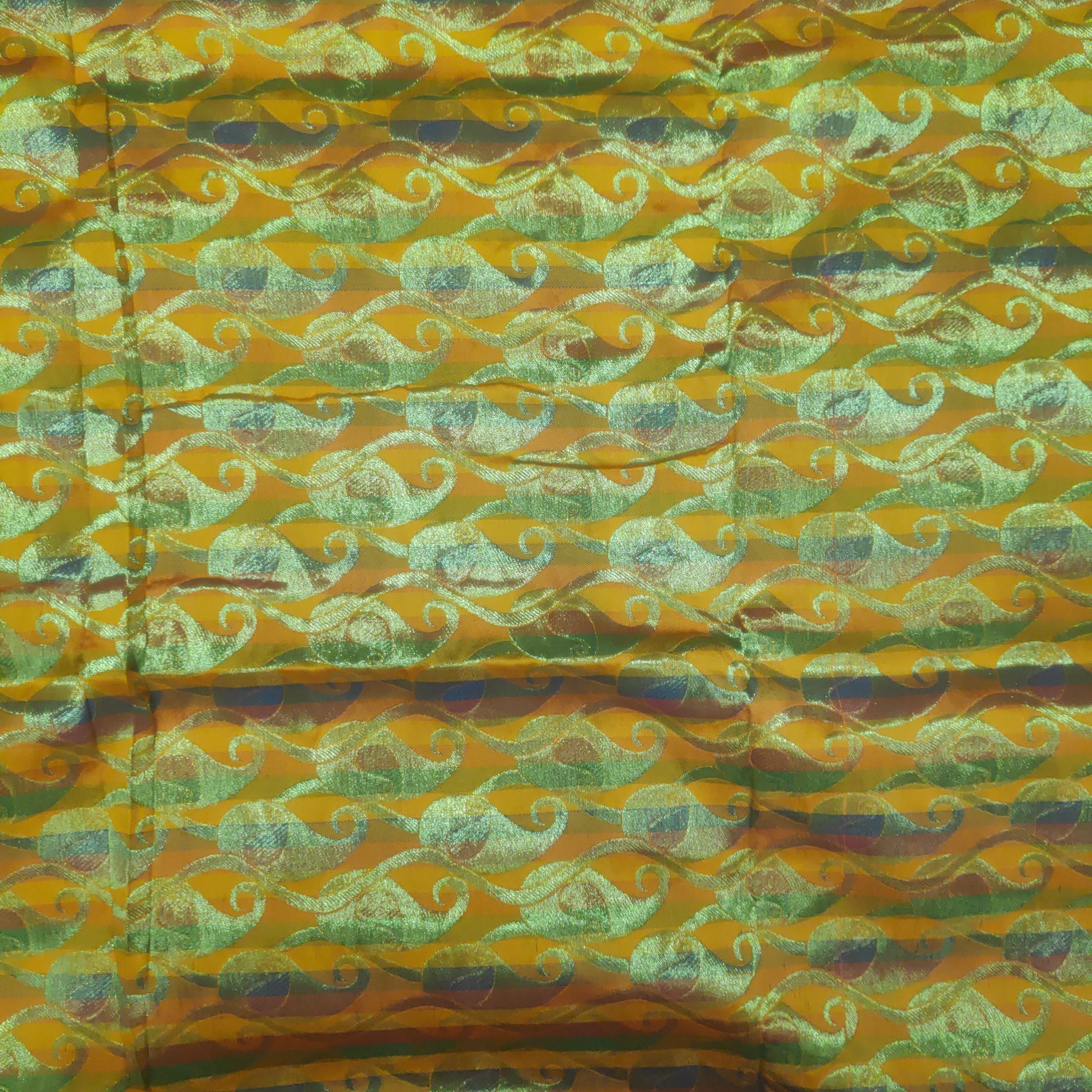 Poly silk 9.5yards madisar checked
