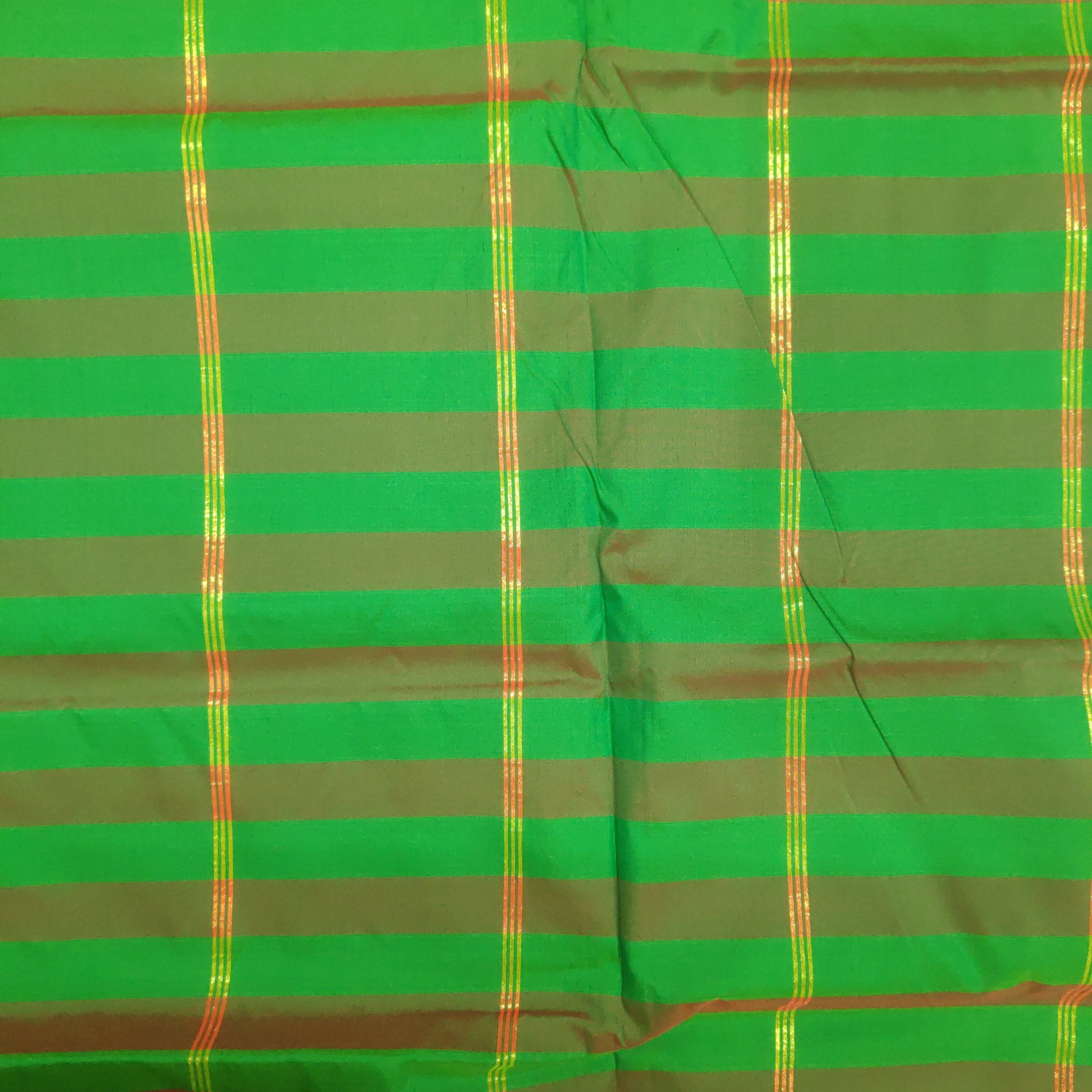Poly silk 9.5yards madisar checked
