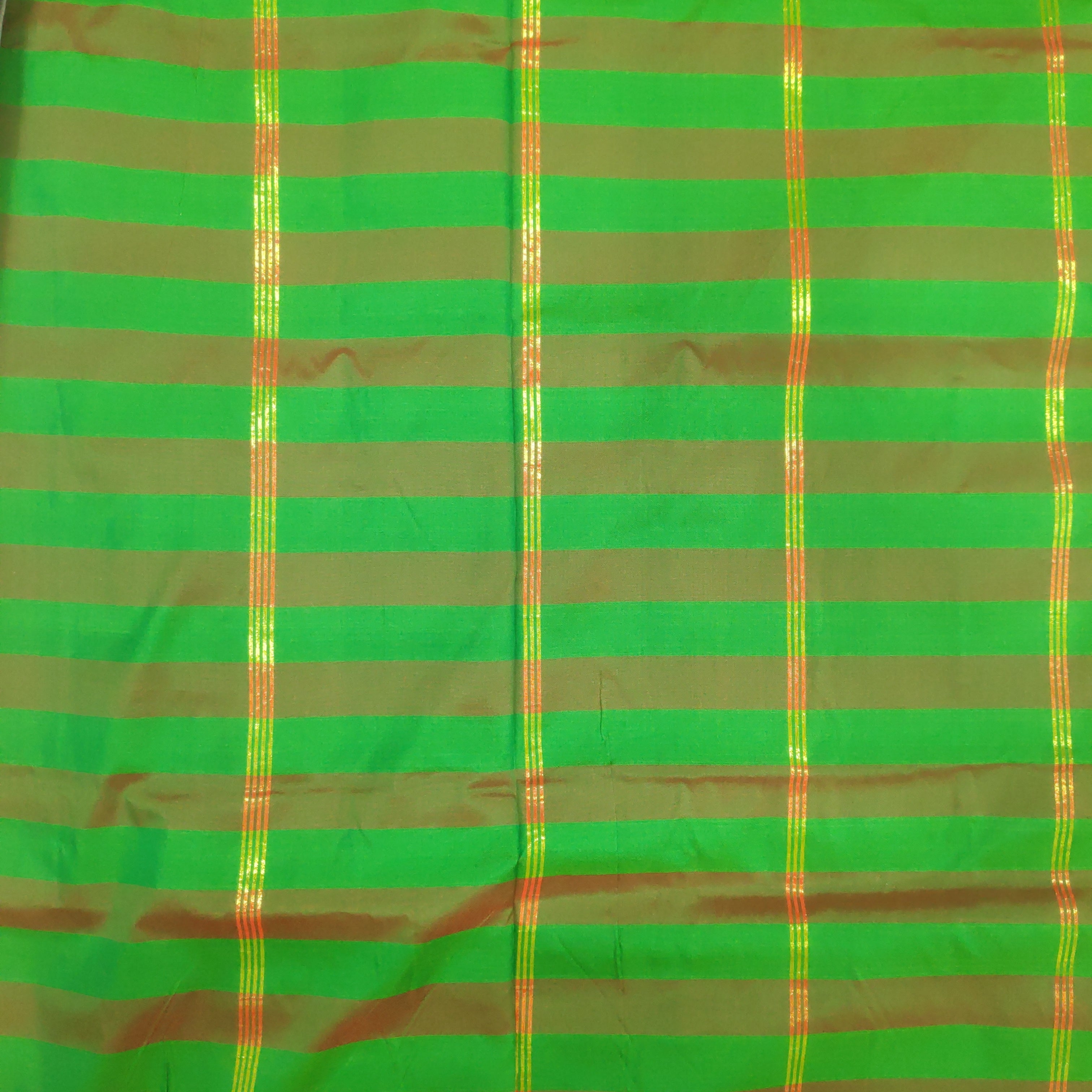 Poly silk 9.5yards madisar checked