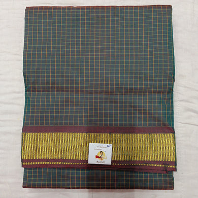 Poly silk 10yards madisar checked