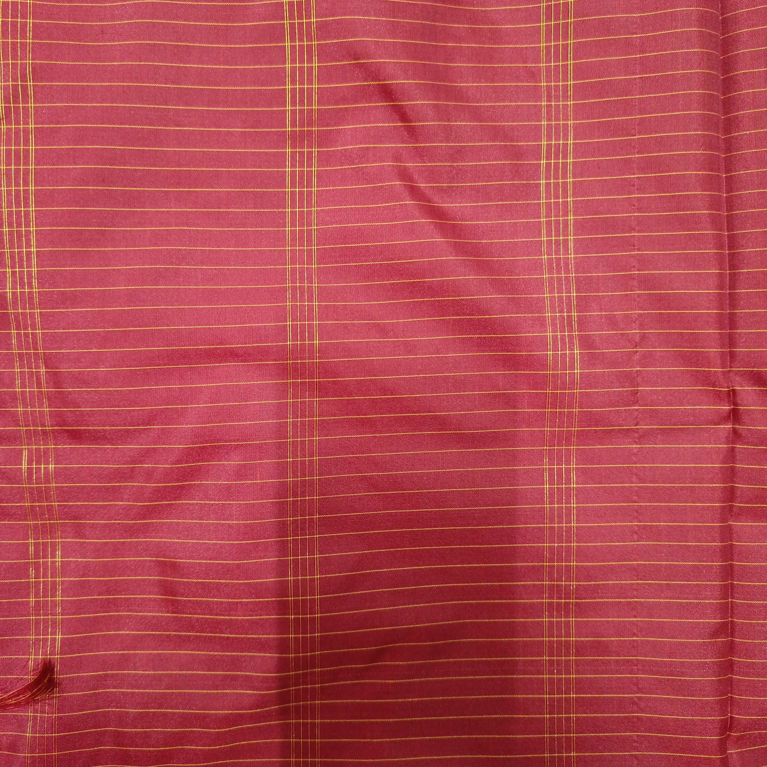 Poly silk 10yards madisar checked