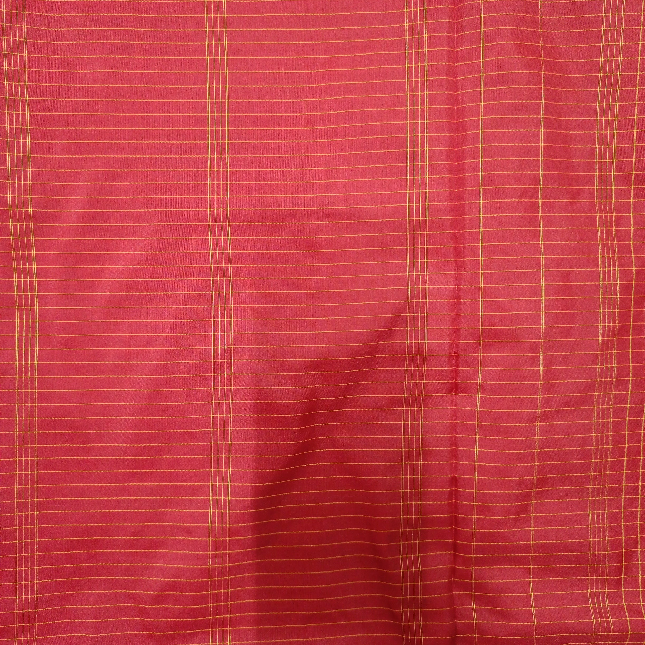 Poly silk 10yards madisar checked