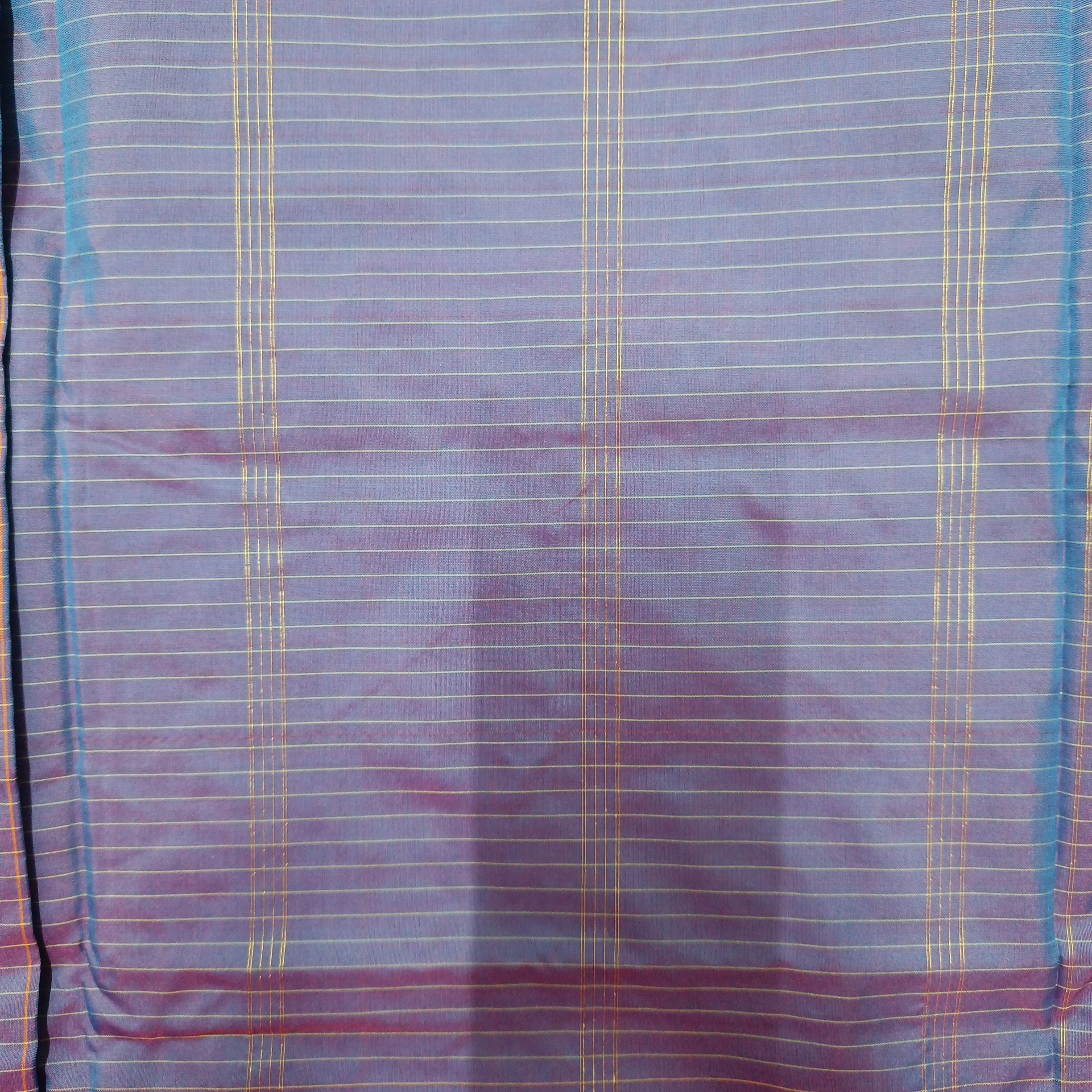 Poly silk 10yards madisar checked