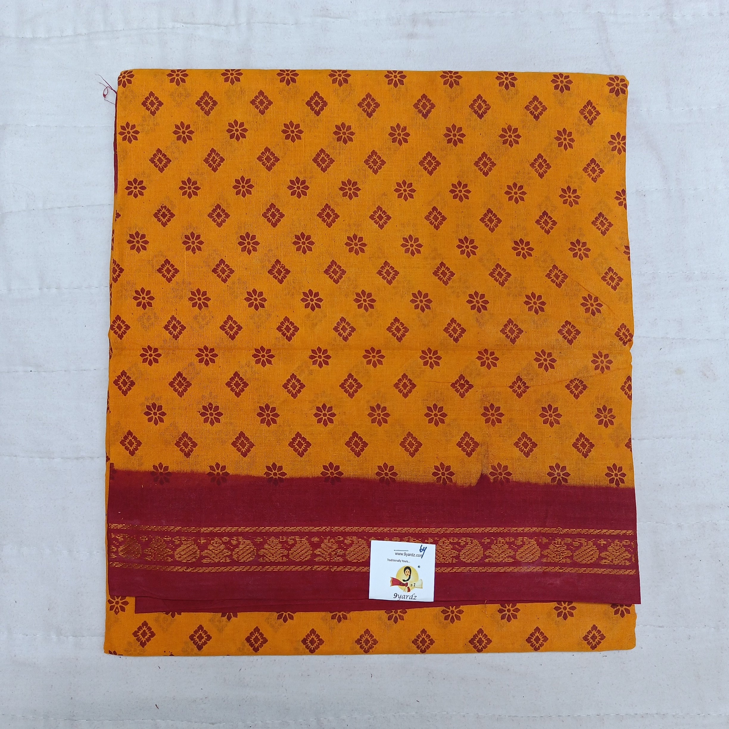 Sungudi cotton 6 yards