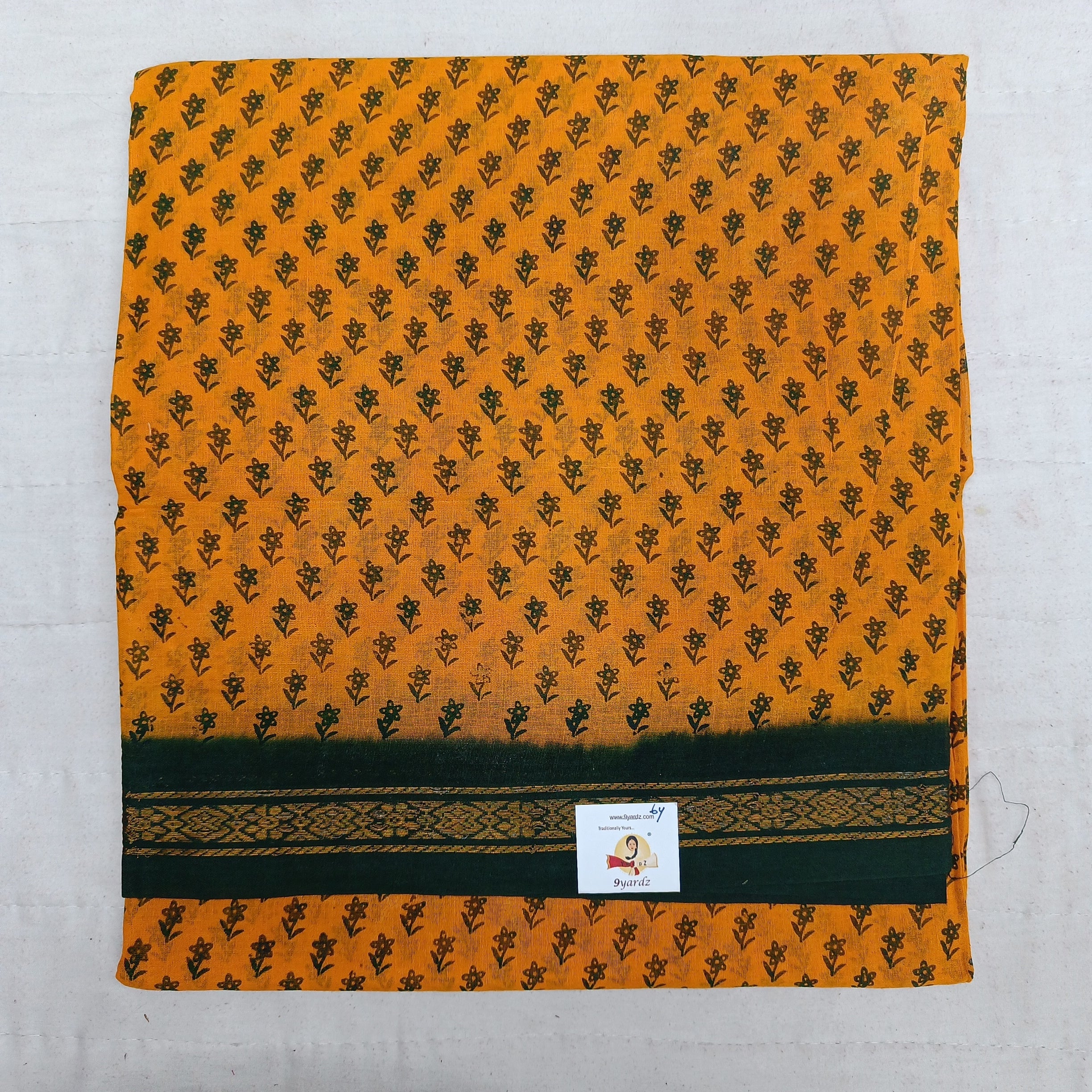 Sungudi cotton 6 yards