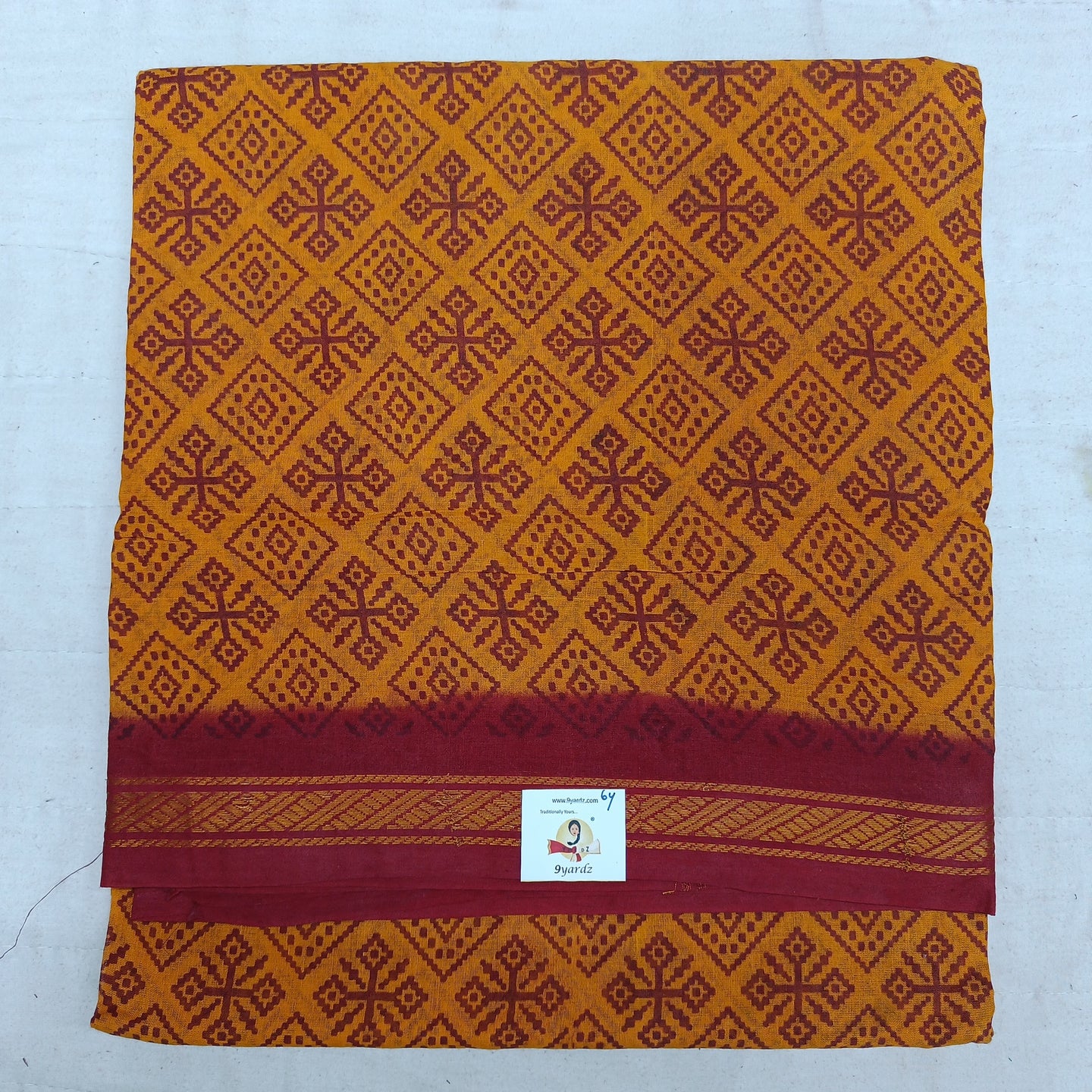 Sungudi cotton 6 yards