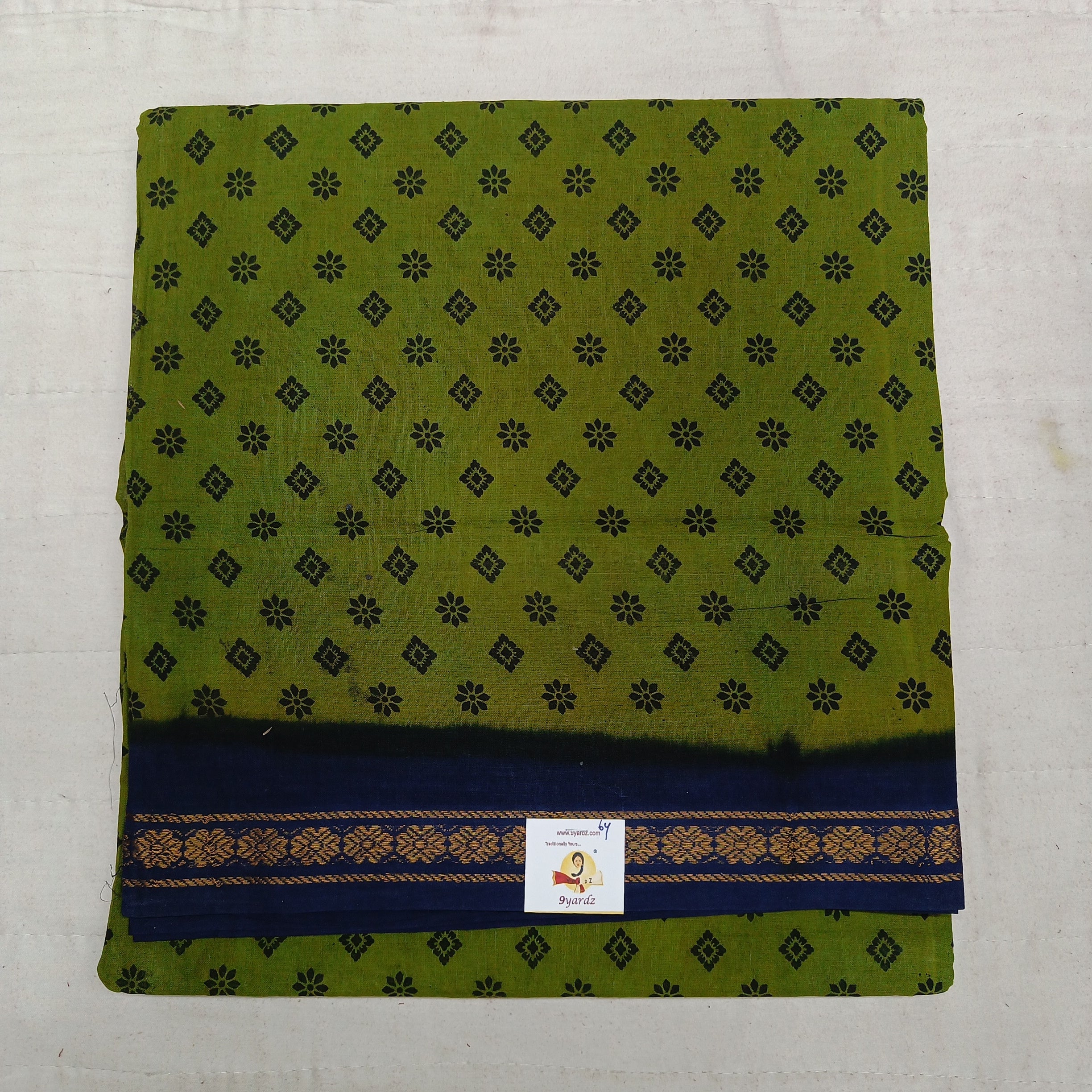 Sungudi cotton 6 yards