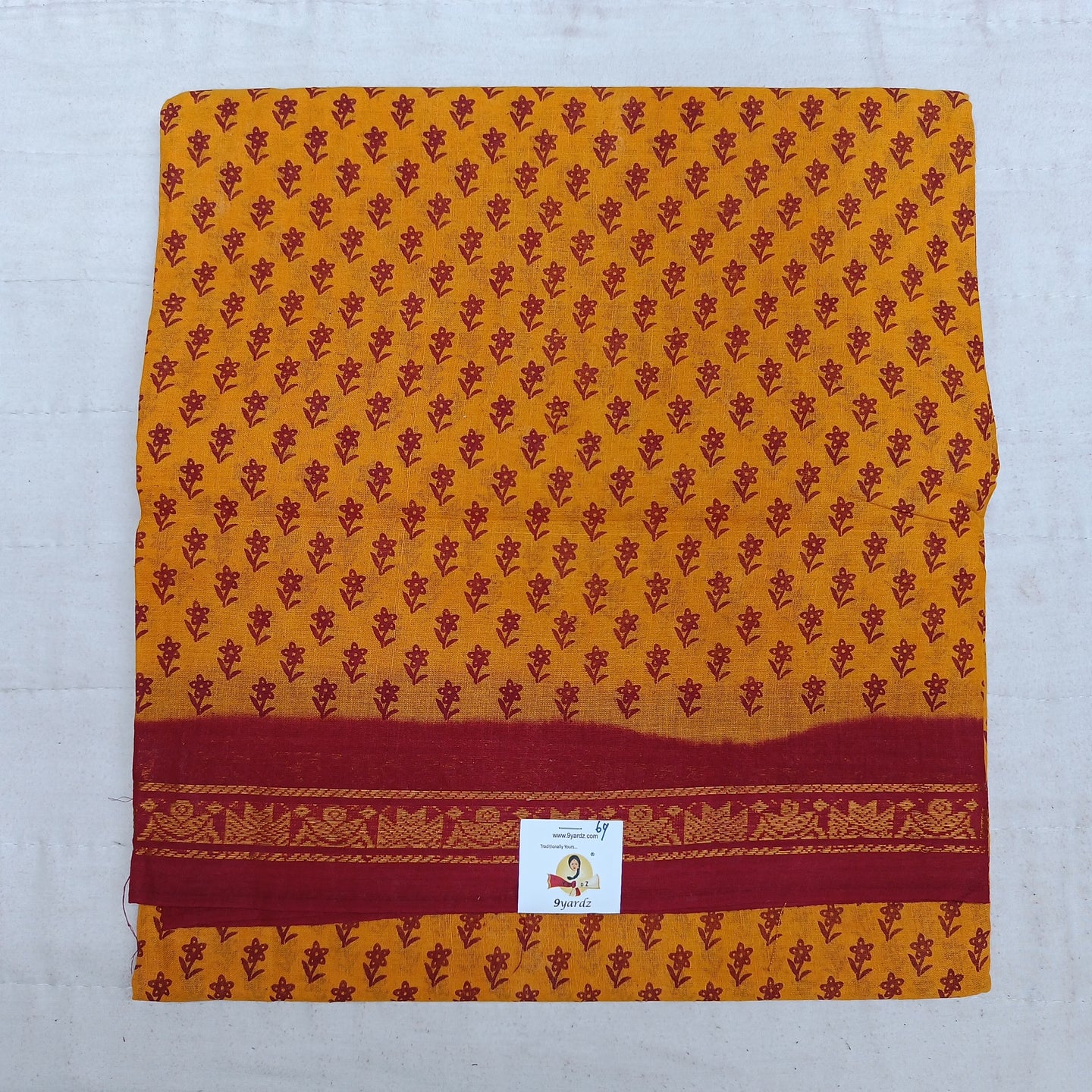 Sungudi cotton 6 yards