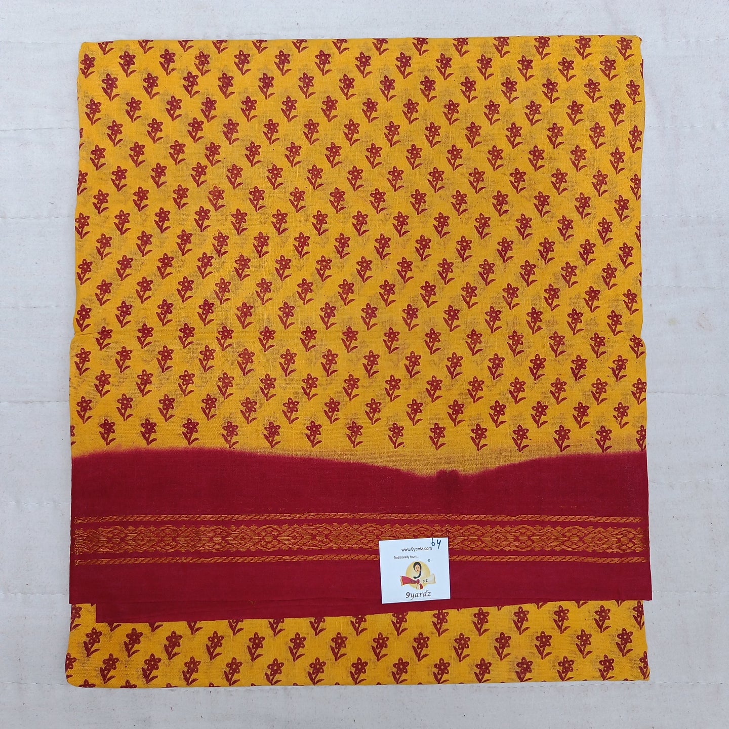 Sungudi cotton 6 yards