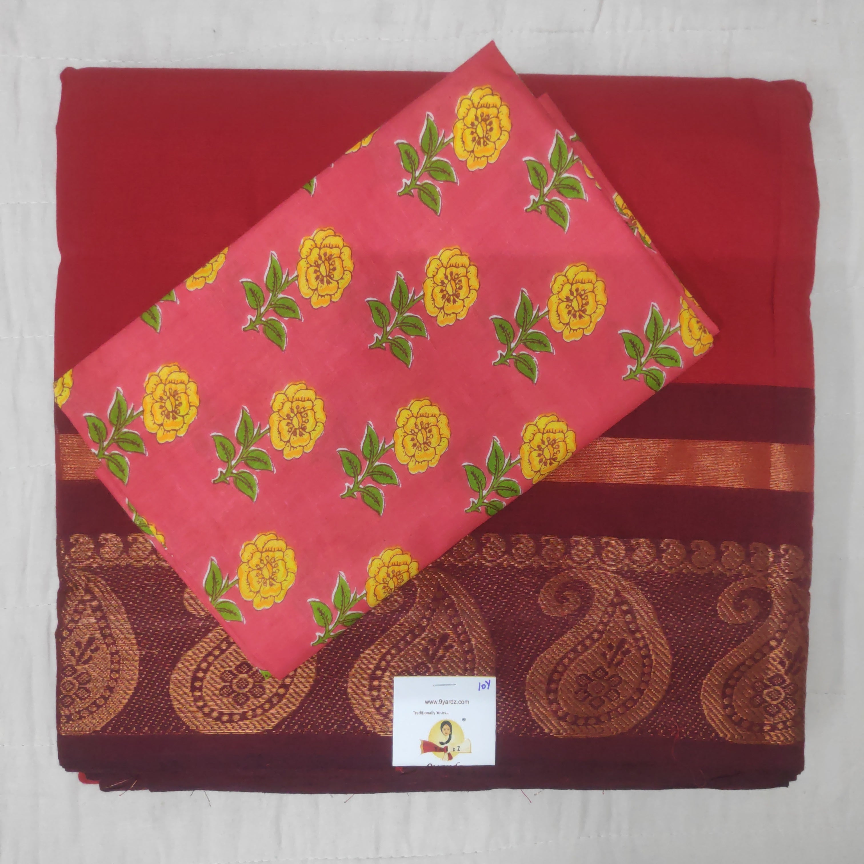 Arupukottai cotton 10 yards madisar