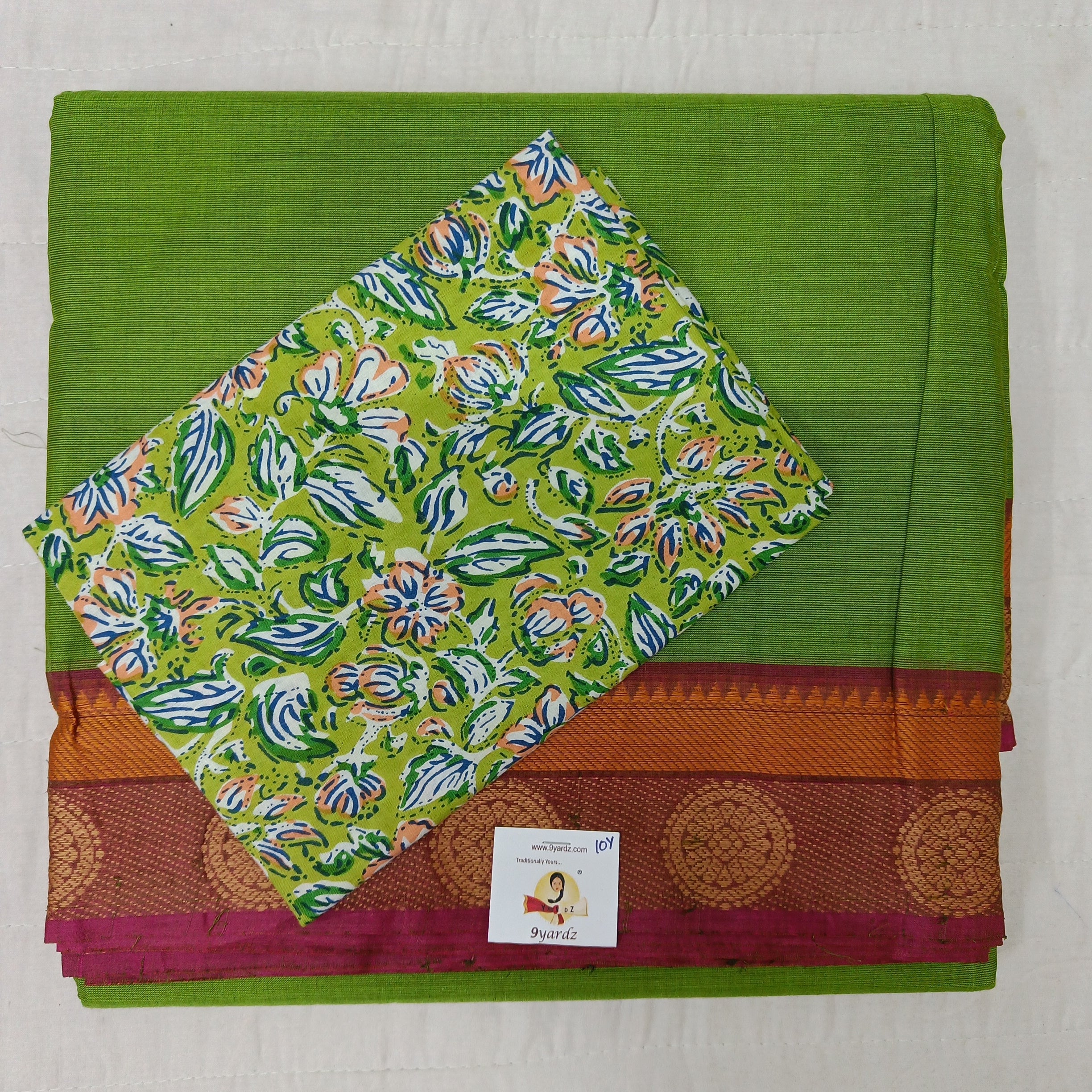 Arupukottai cotton 10 yards madisar