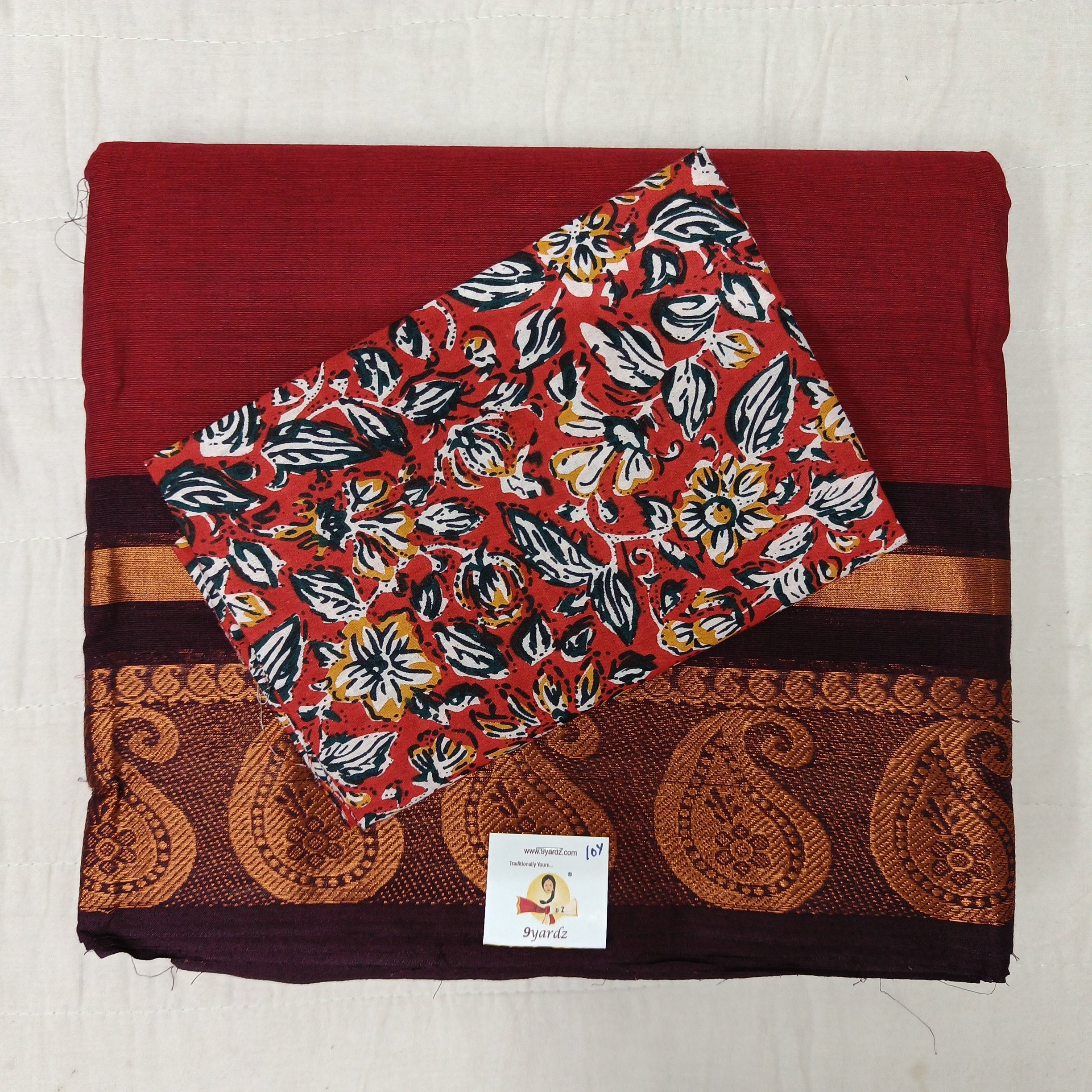 Arupukottai cotton 10 yards madisar