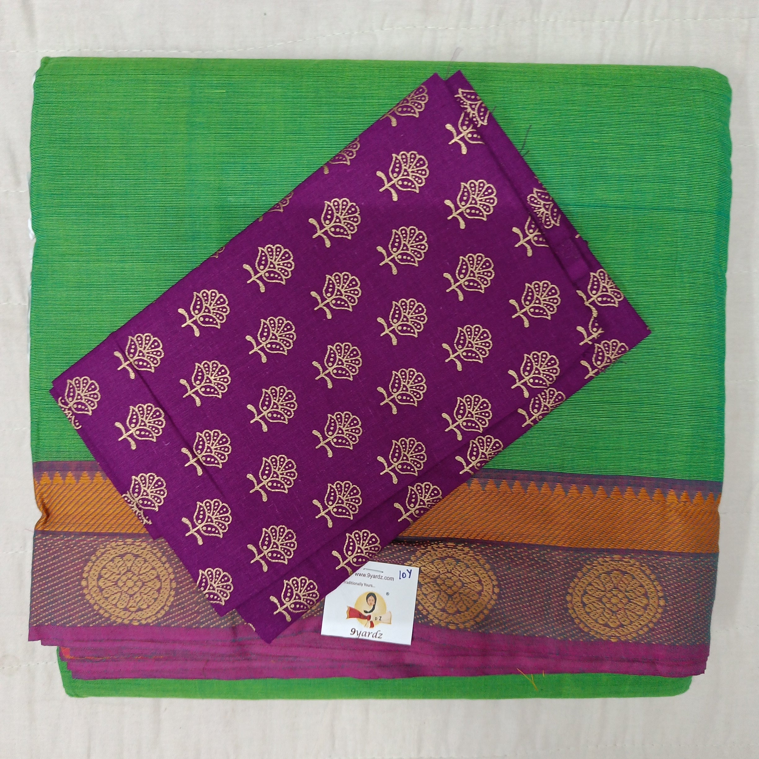 Arupukottai cotton 10 yards madisar