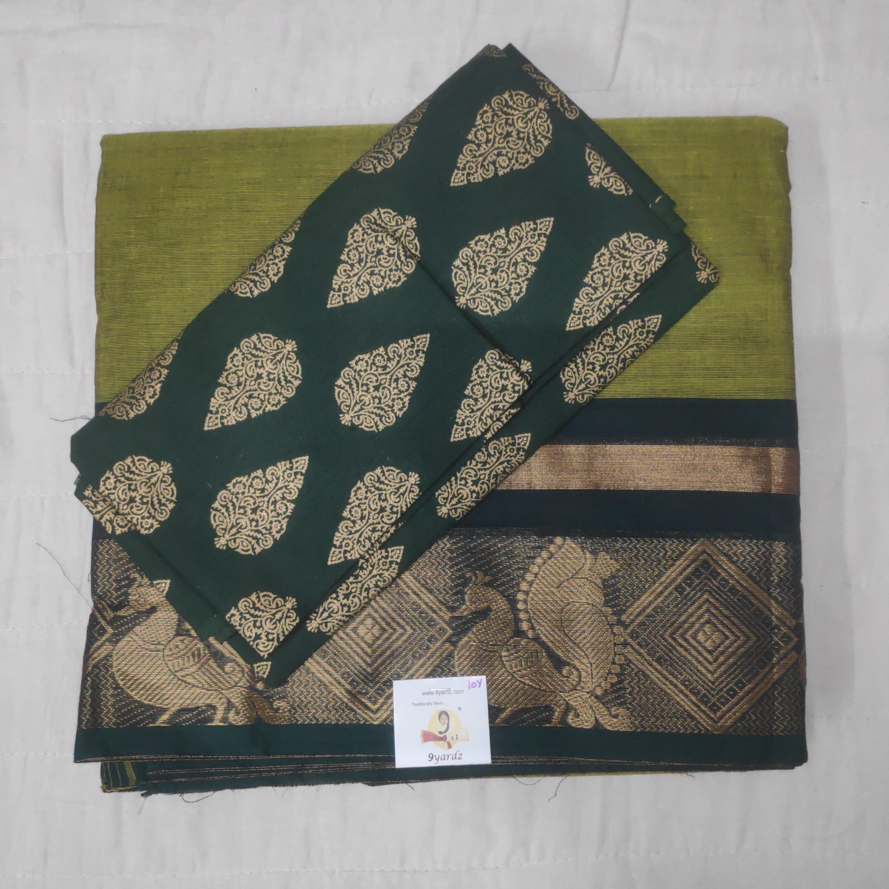 Arupukottai cotton 10 yards madisar