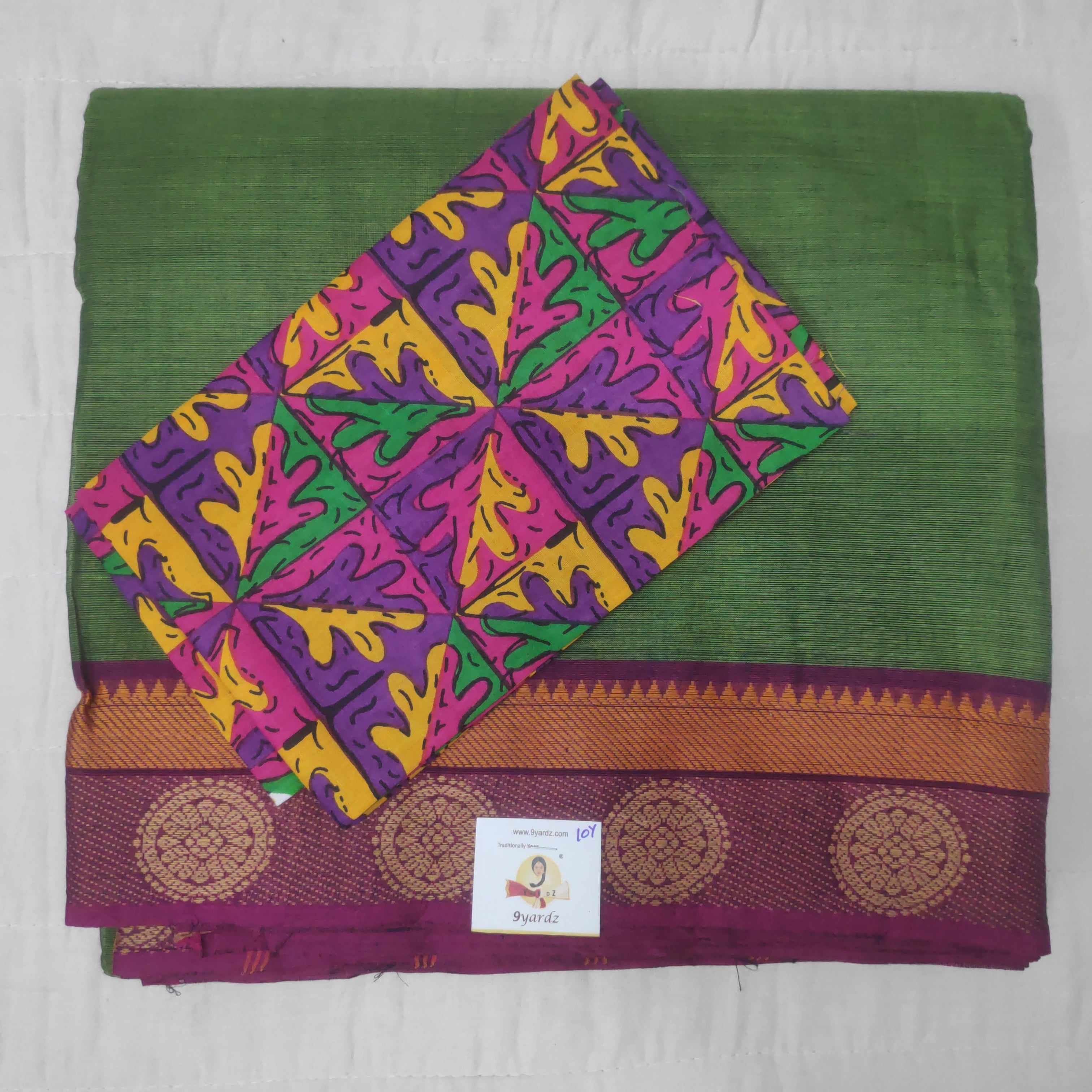 Arupukottai cotton 10 yards madisar