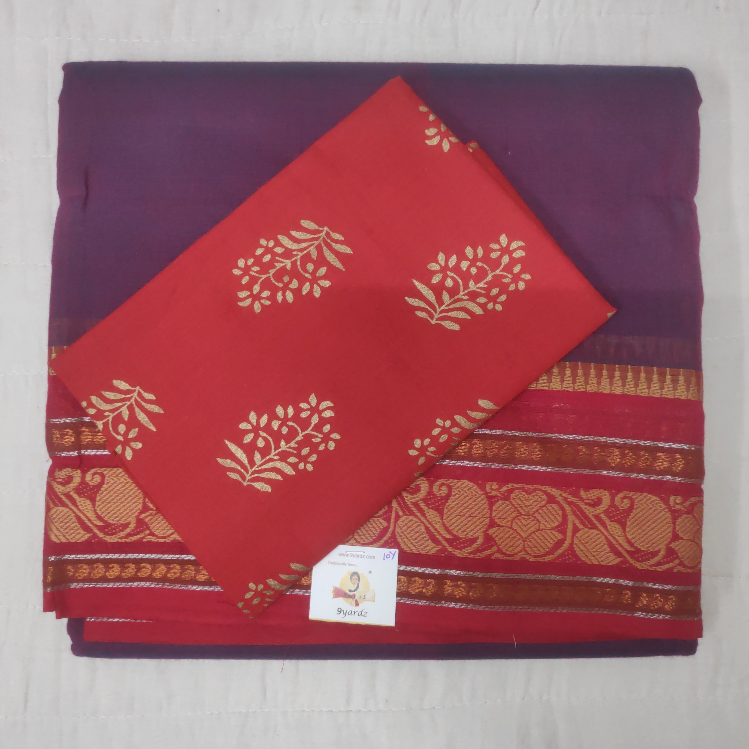 Arupukottai cotton 10 yards madisar