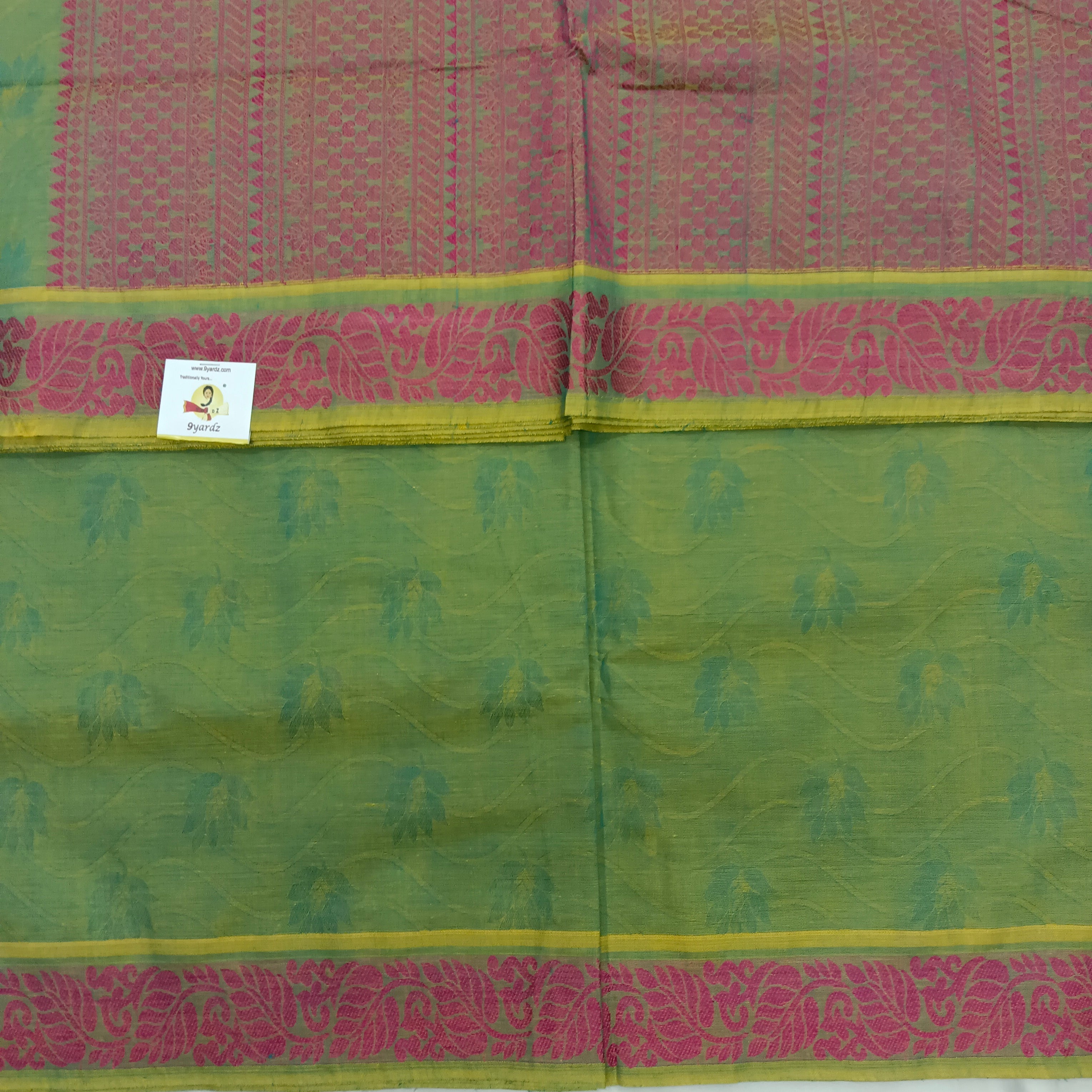 Rich Cotton Embossed sarees