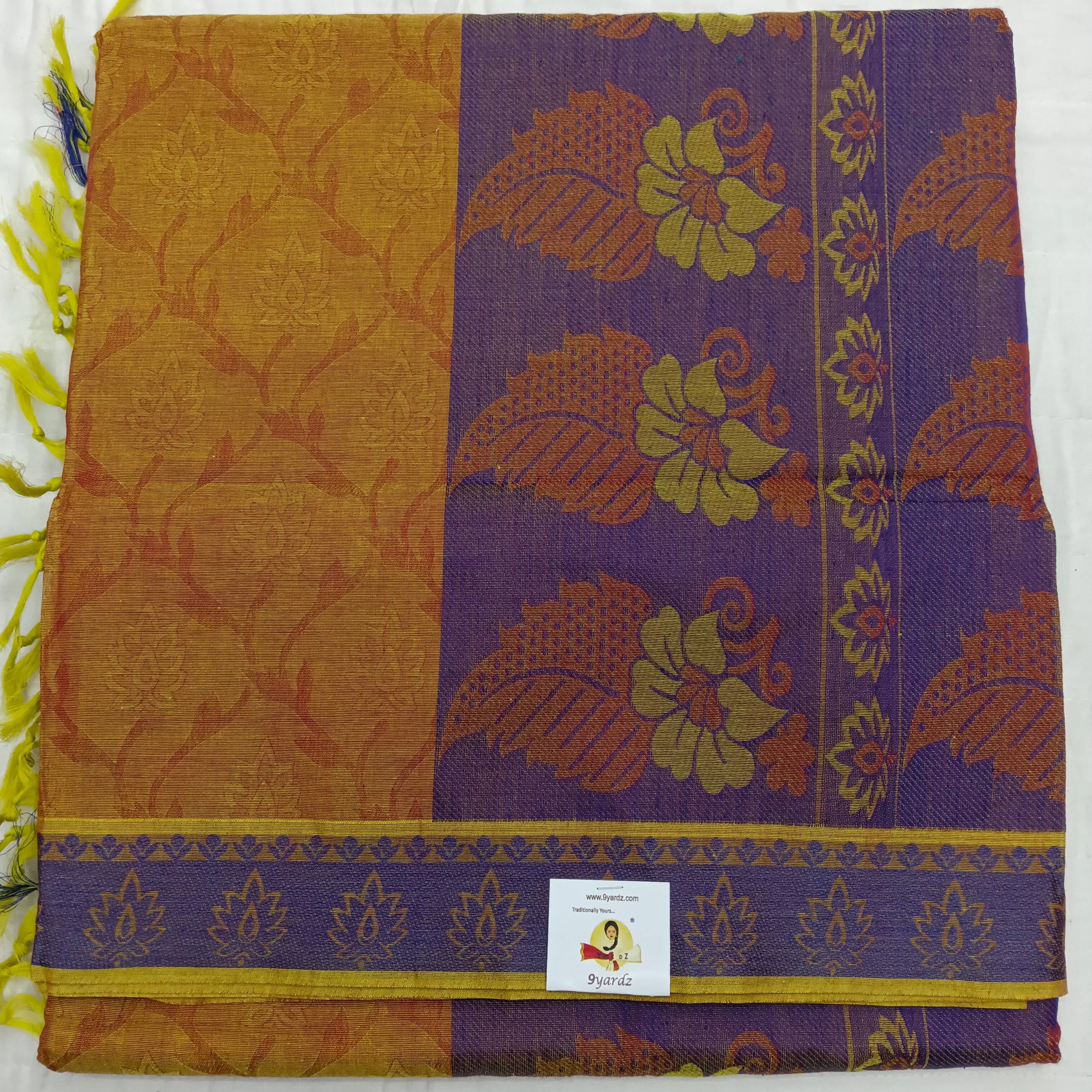Rich Cotton Embossed sarees